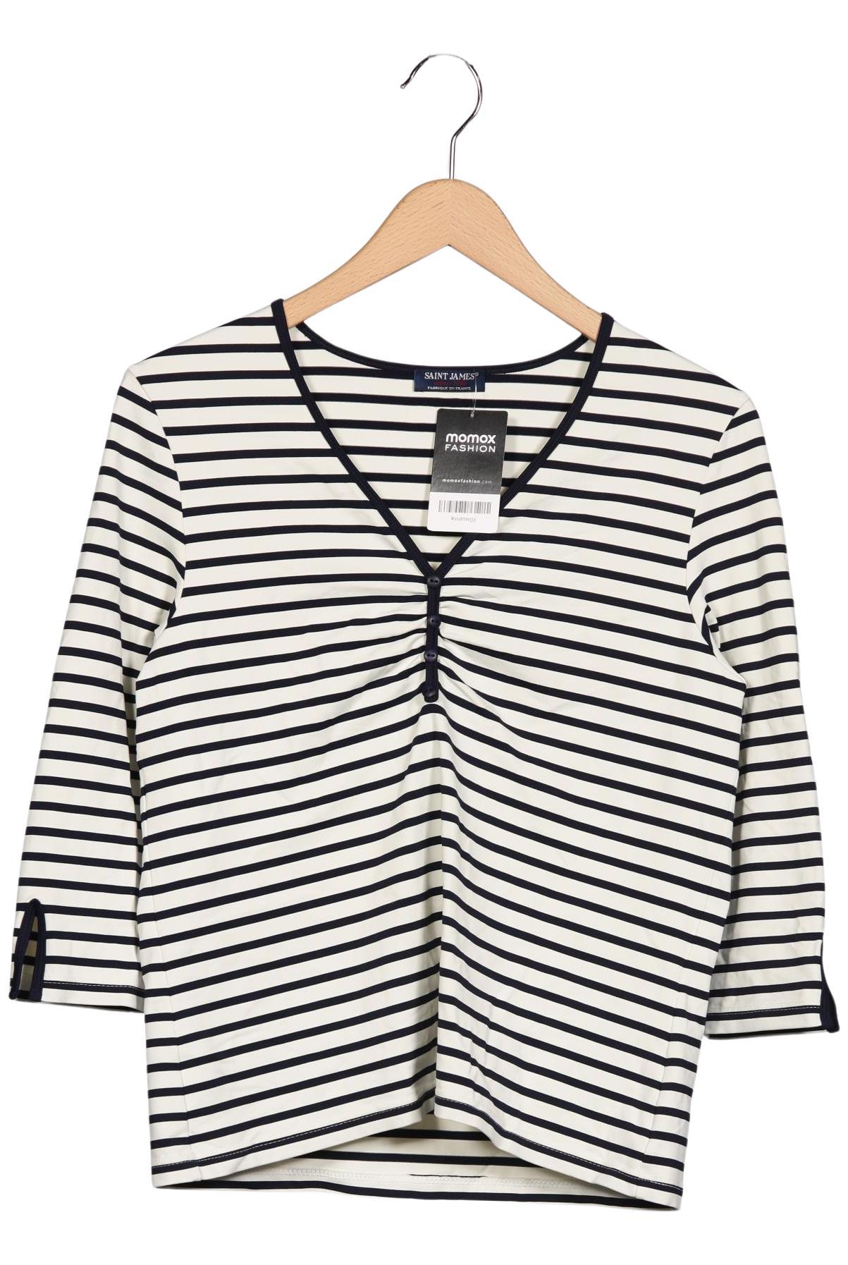 

Saint James Damen Langarmshirt, weiß, Gr. 38