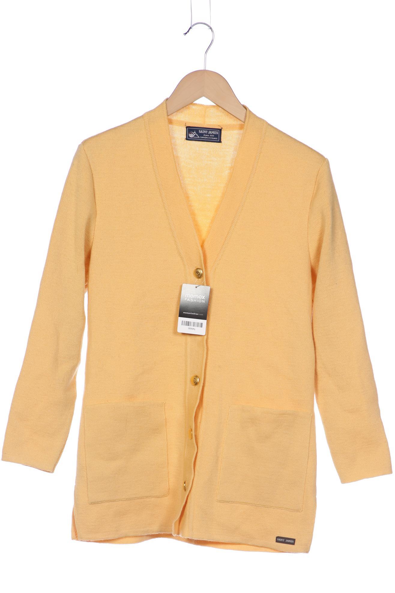 

Saint James Damen Strickjacke, gelb, Gr. 34