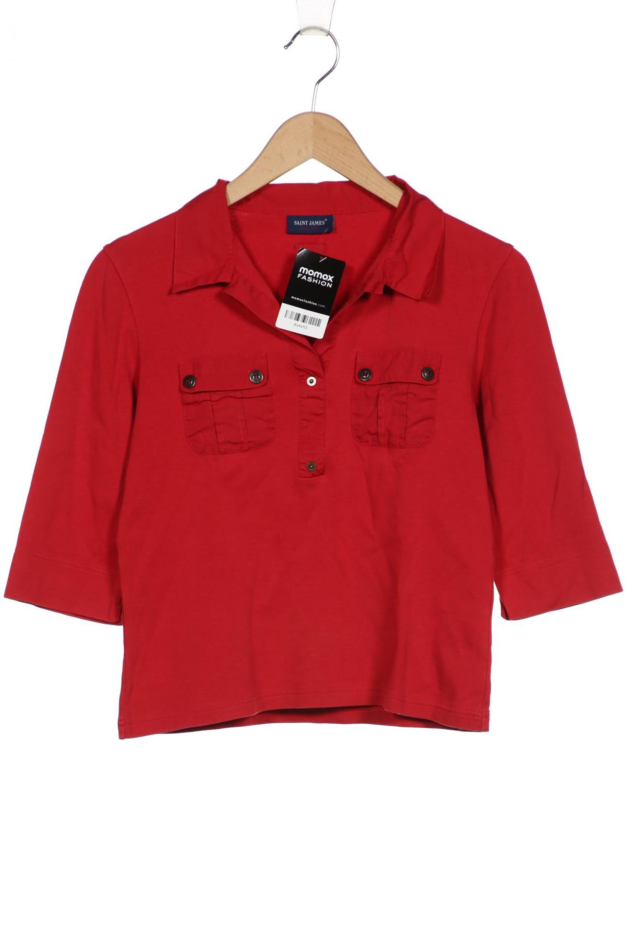 

SAINT JAMES Damen Poloshirt, rot