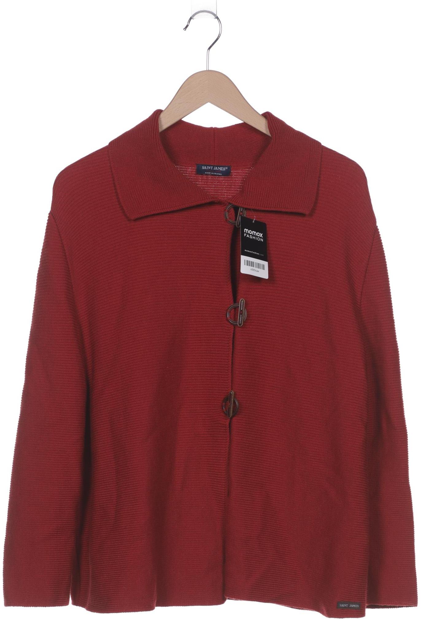 

Saint James Damen Strickjacke, rot, Gr. 46