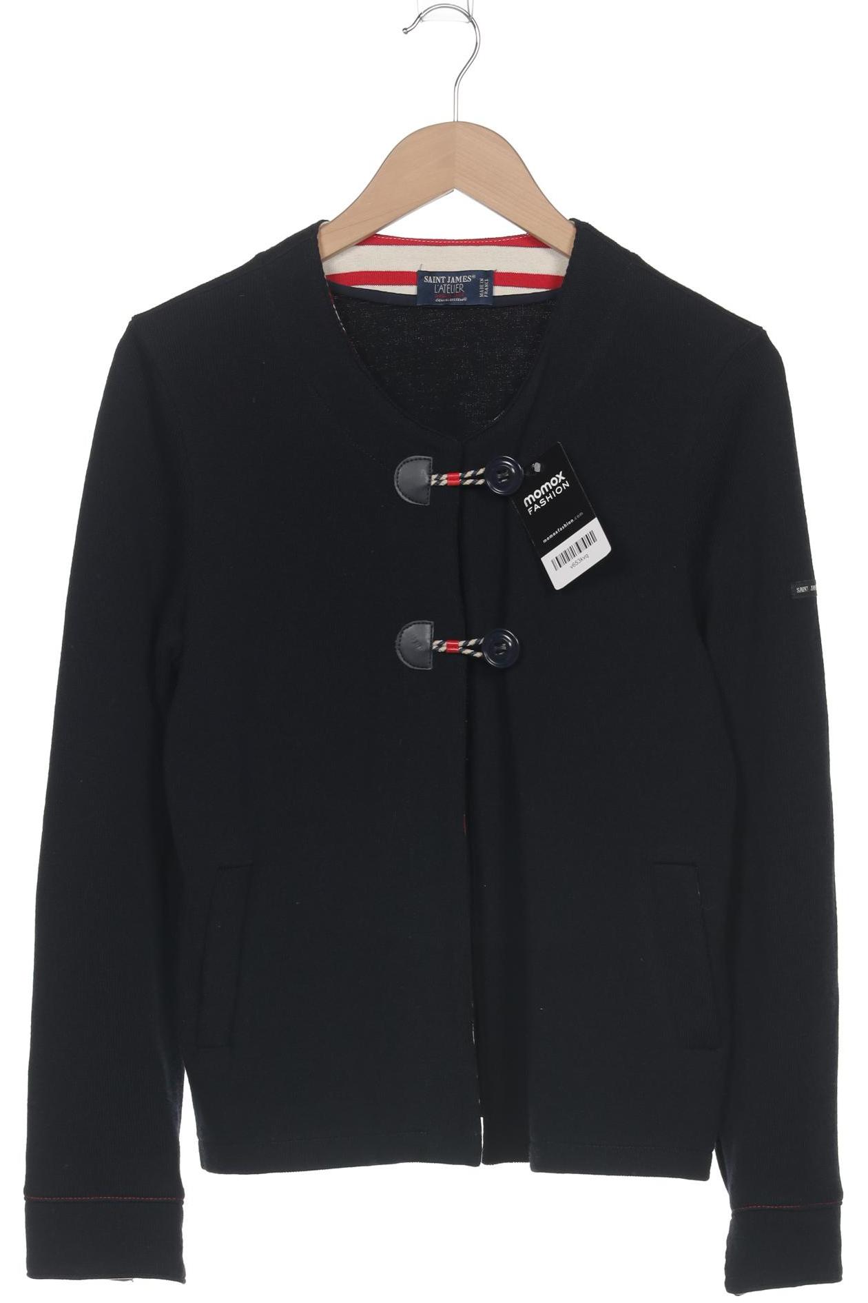 

Saint James Damen Strickjacke, marineblau, Gr. 36