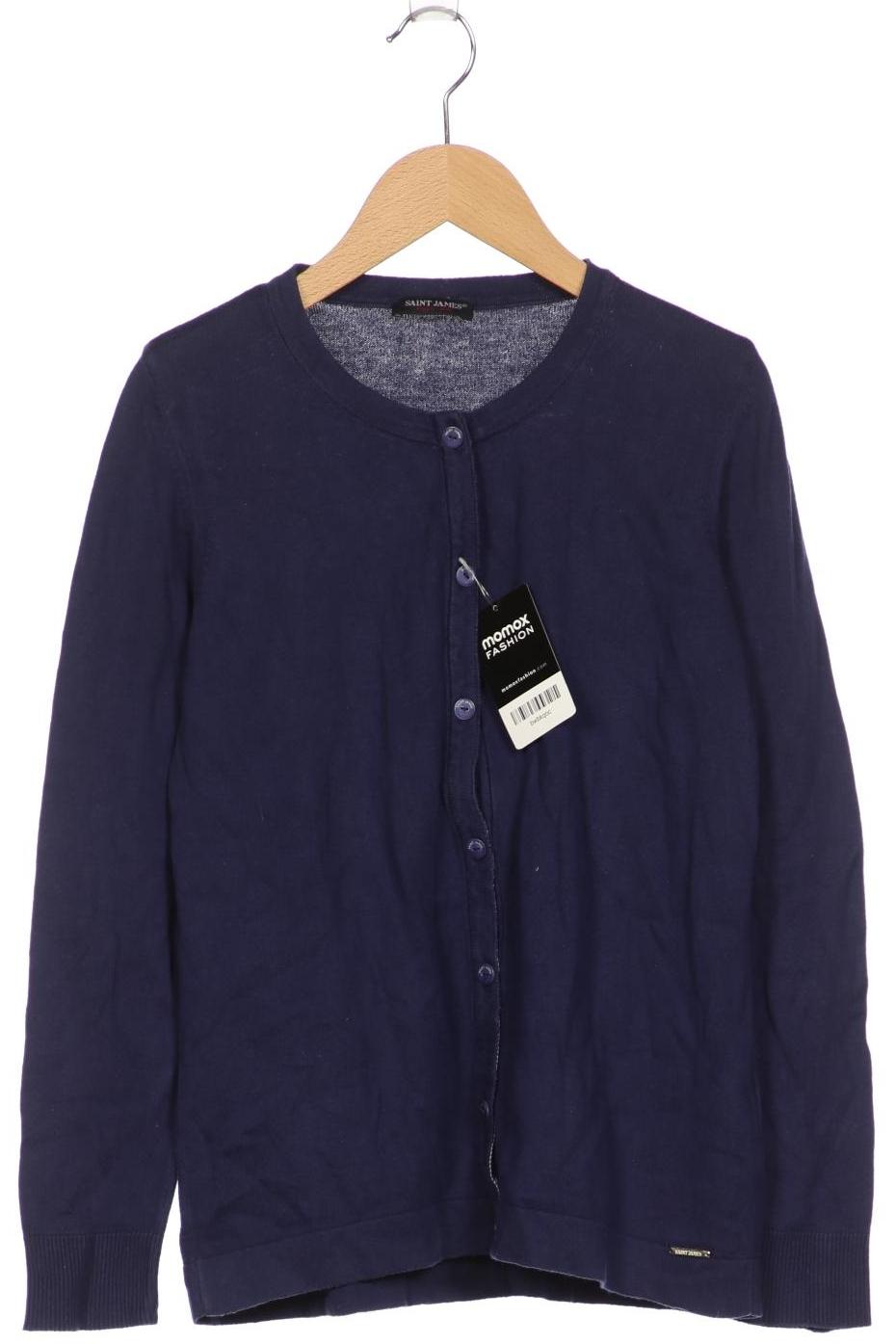 

Saint James Damen Strickjacke, marineblau, Gr. 34