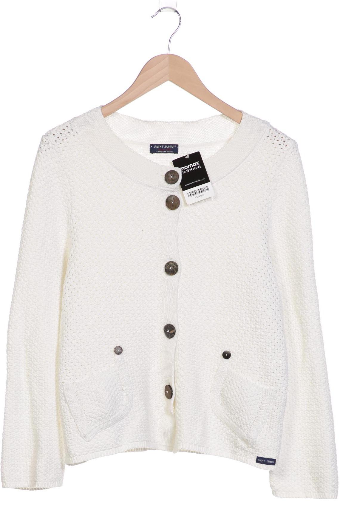 

Saint James Damen Strickjacke, weiß, Gr. 44