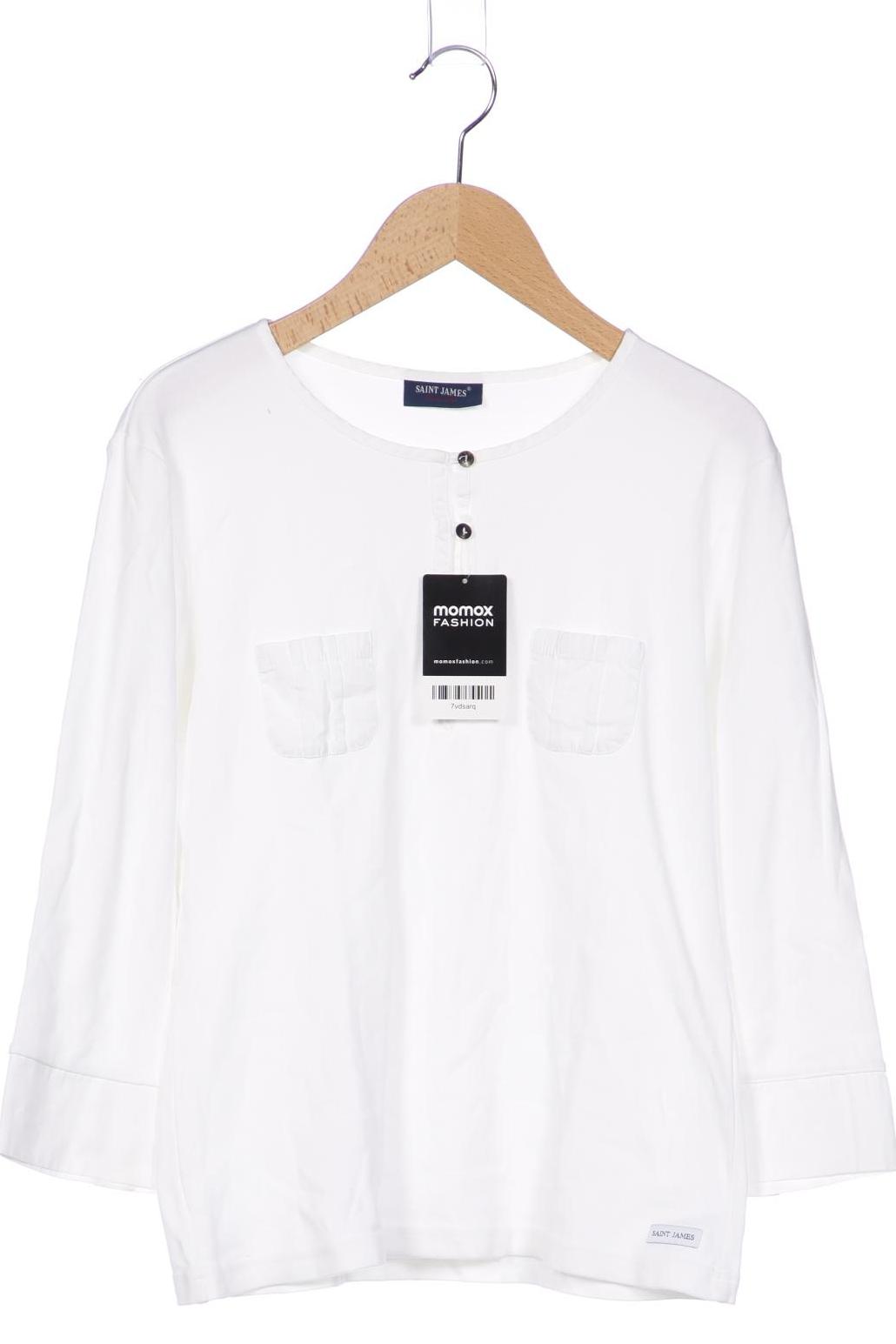 

Saint James Damen Langarmshirt, weiß, Gr. 34