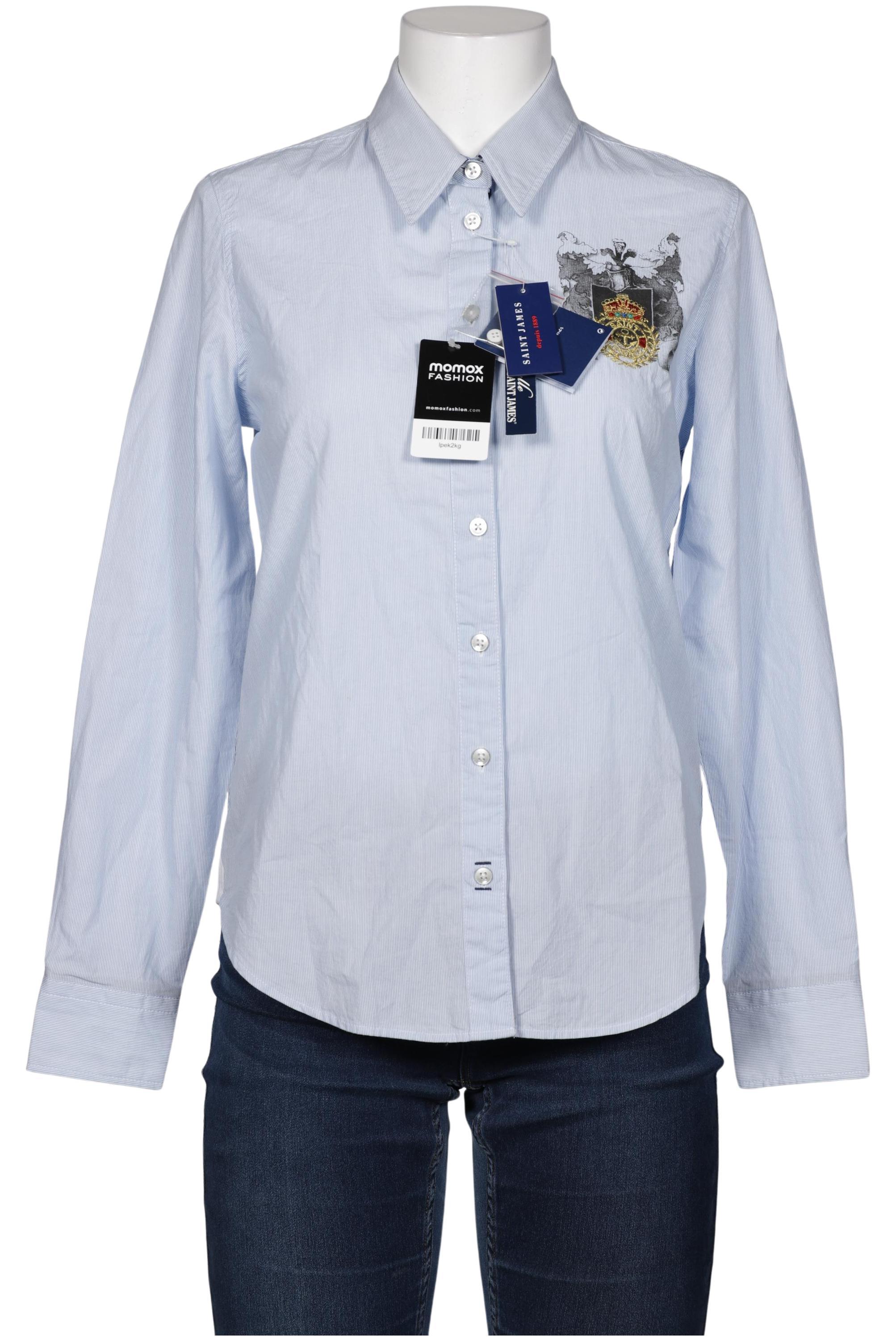 

Saint James Damen Bluse, blau, Gr. 38