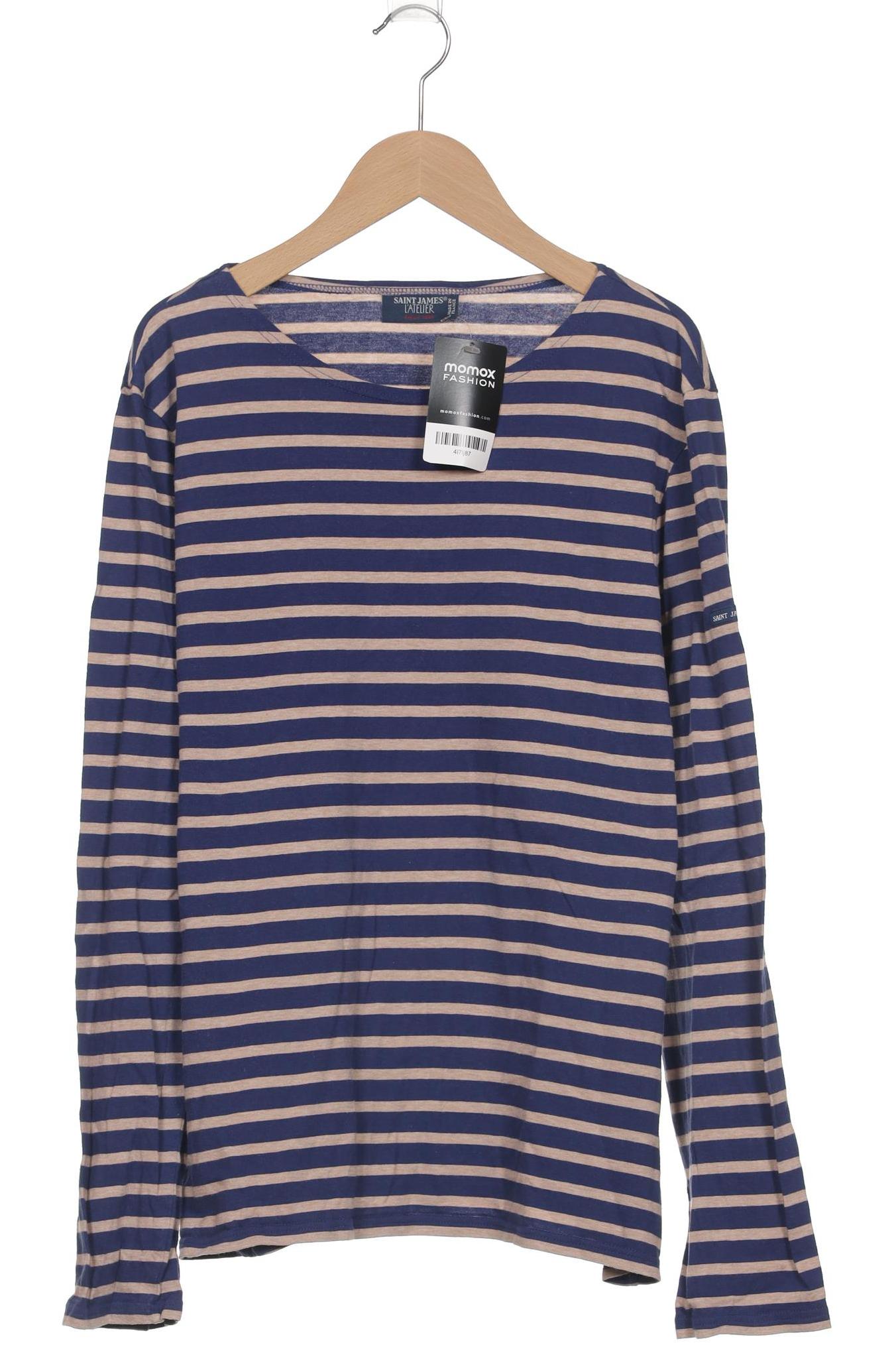 

Saint James Herren Langarmshirt, marineblau, Gr. 52