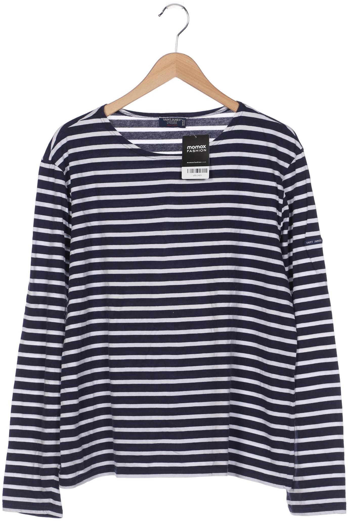 

Saint James Herren Langarmshirt, blau, Gr. 58