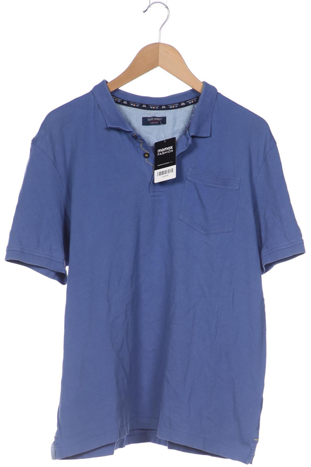 

Saint James Herren Poloshirt, blau, Gr. 58
