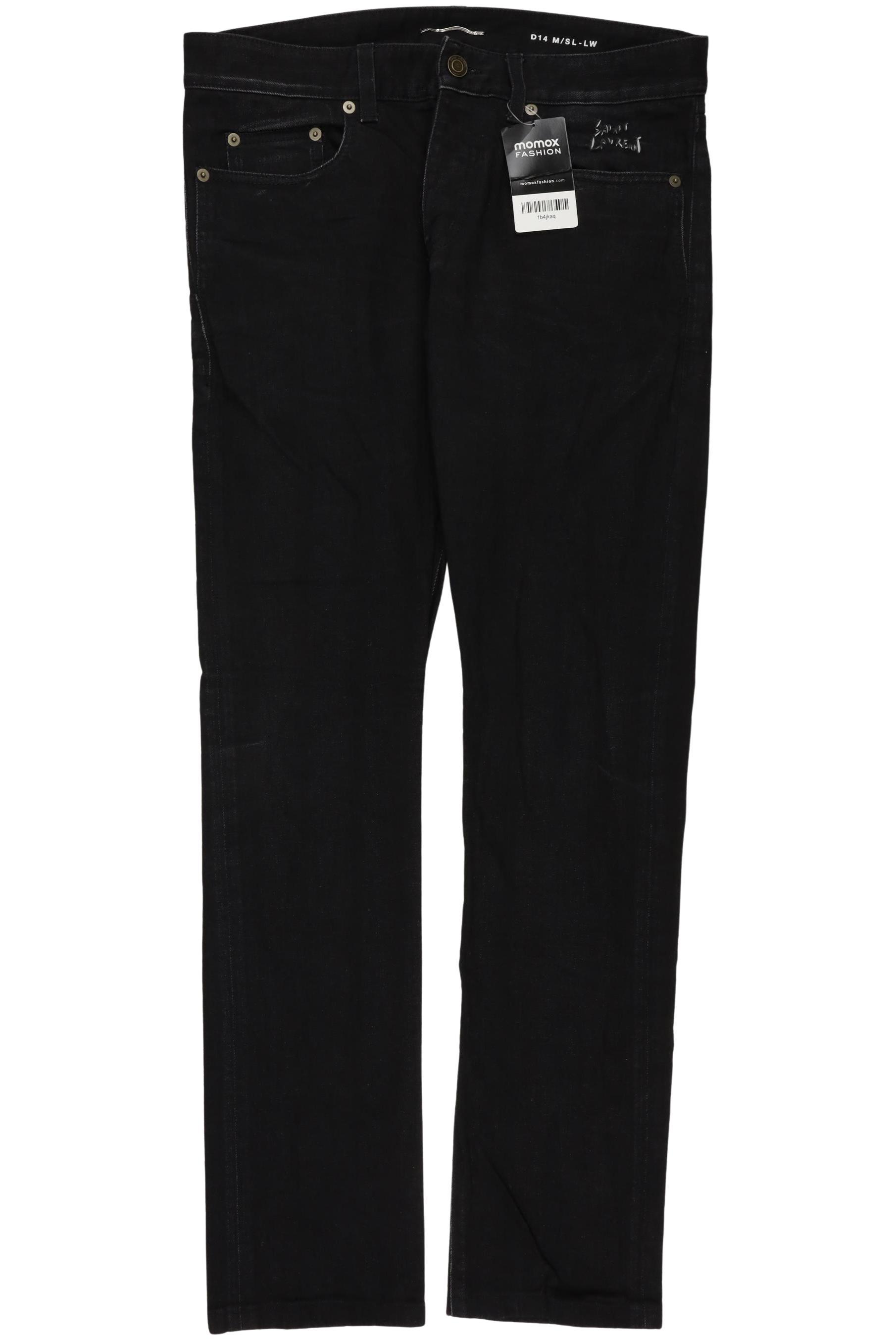 

Saint Laurent Paris Herren Jeans, schwarz, Gr. 30
