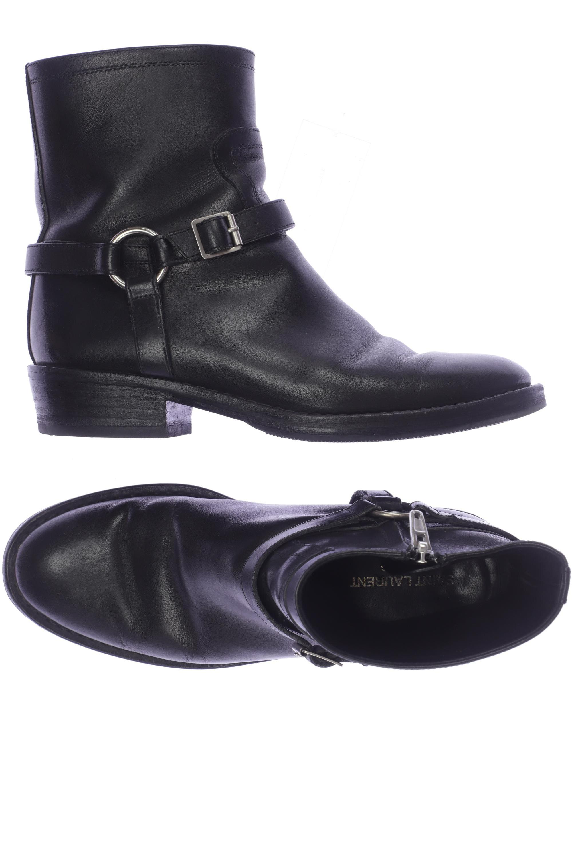 

Saint Laurent Paris Damen Stiefelette, schwarz, Gr. 39