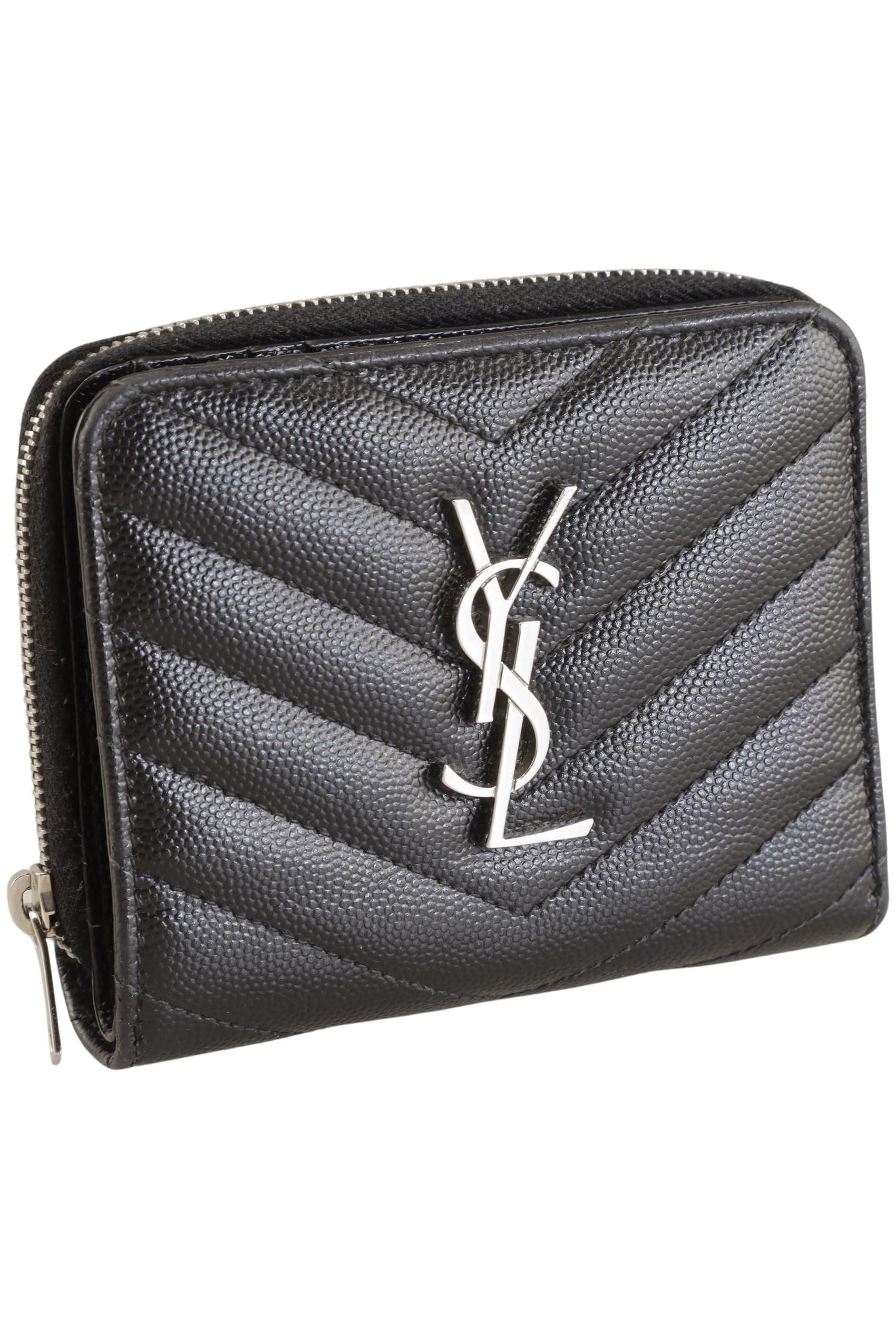 

Saint Laurent Paris Damen Portemonnaie, schwarz, Gr.