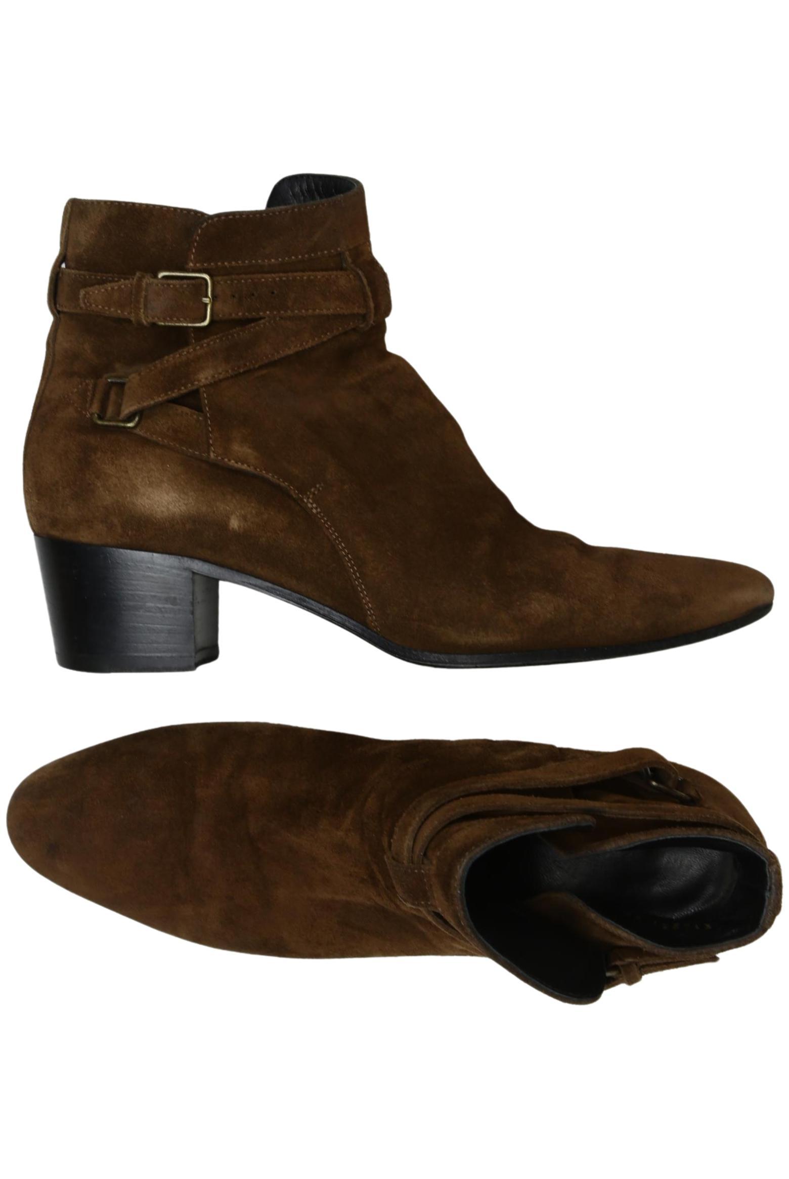 

Saint Laurent Paris Damen Stiefelette, braun, Gr. 39