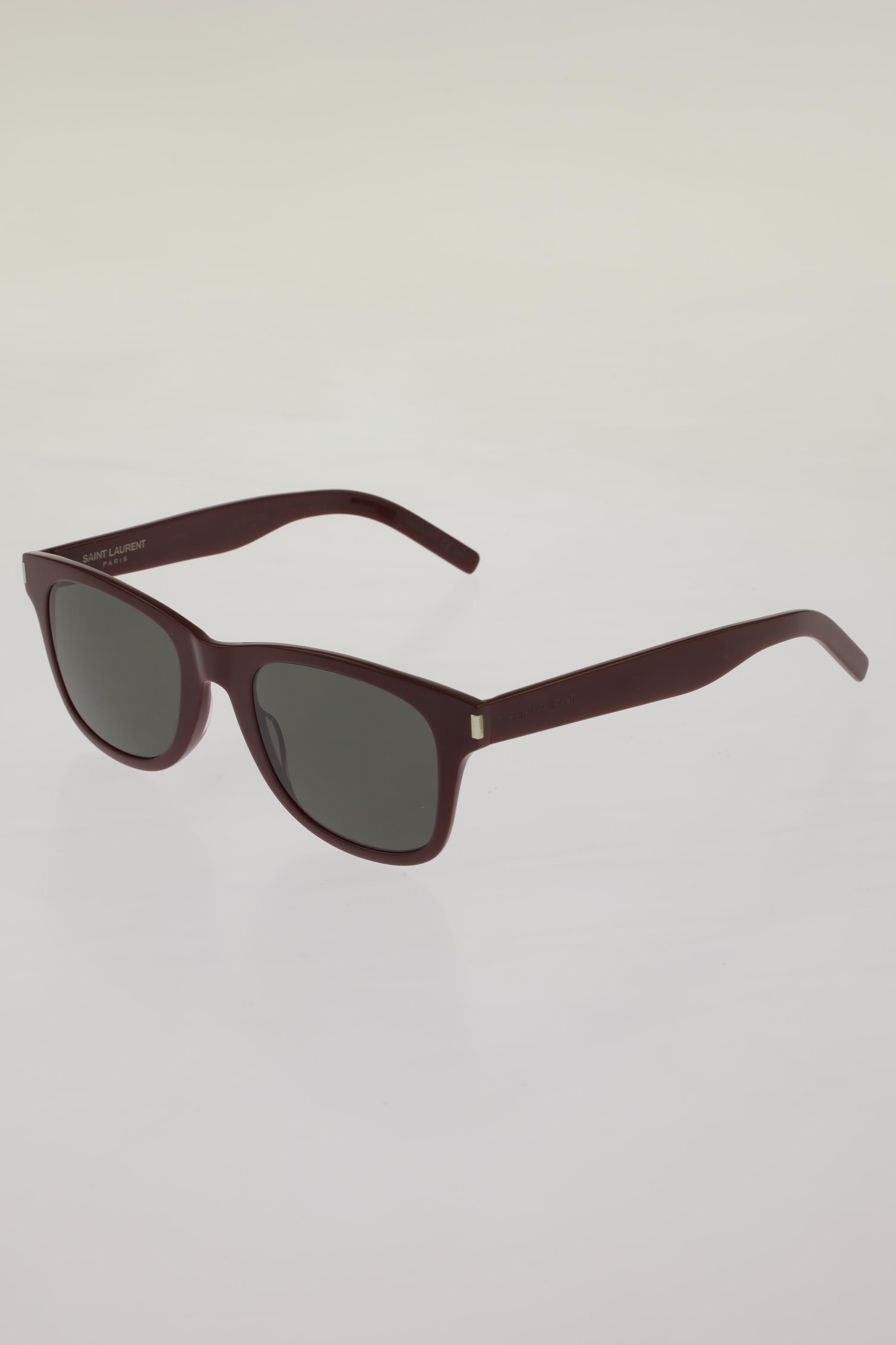 

Saint Laurent Paris Damen Sonnenbrille, bordeaux, Gr.