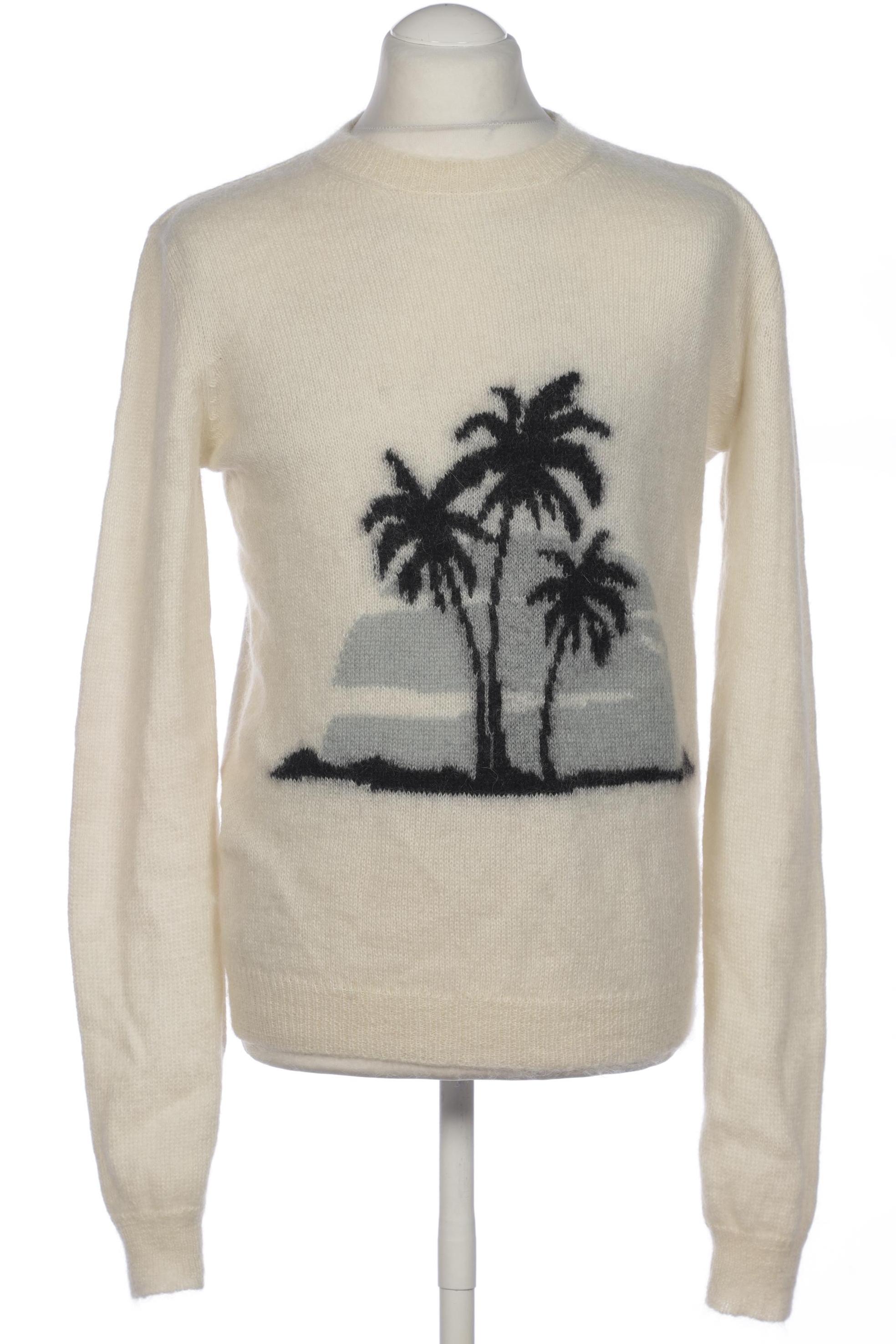

Saint Laurent Paris Herren Pullover, cremeweiß, Gr. 48