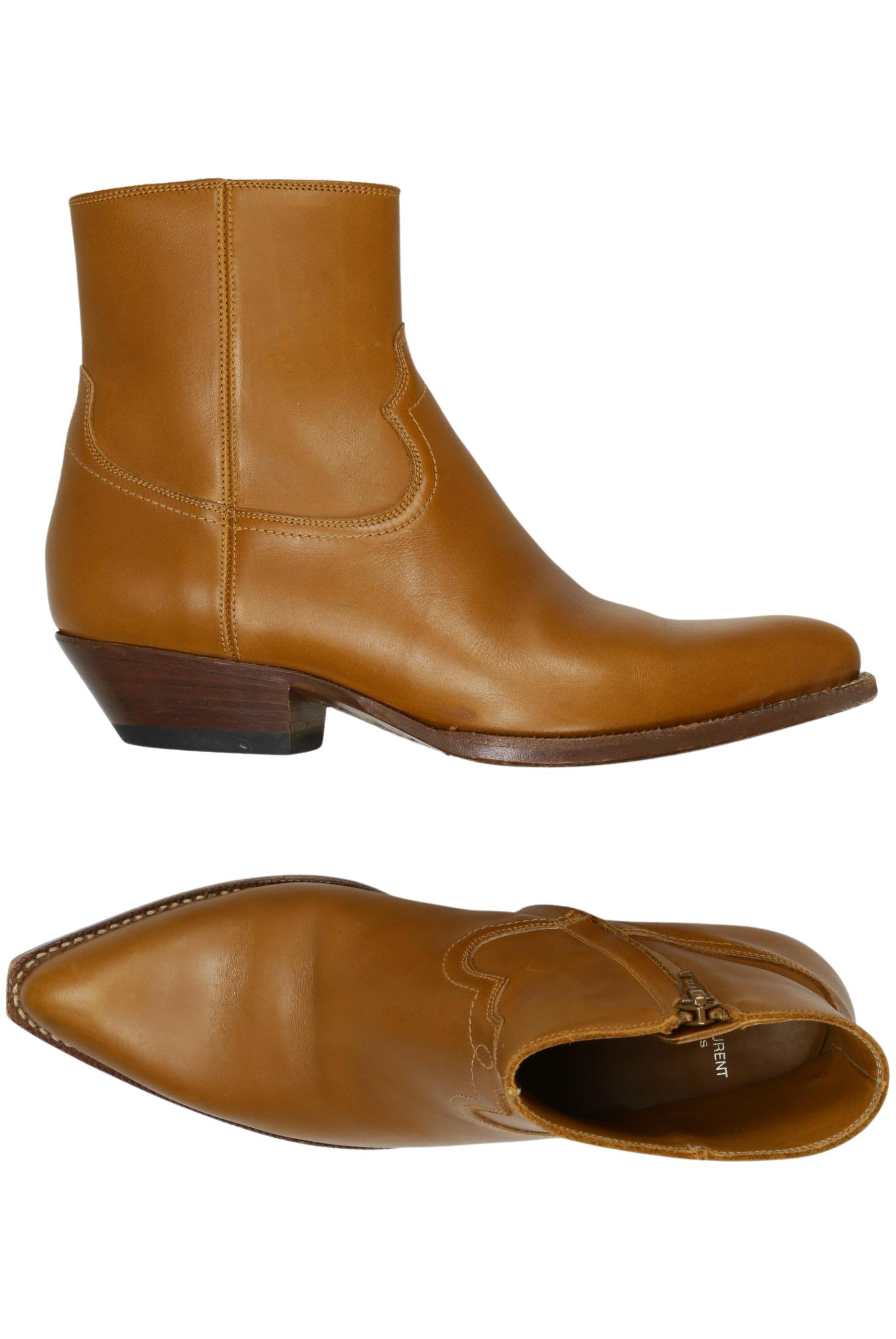 

Saint Laurent Paris Damen Stiefelette, braun, Gr. 37.5