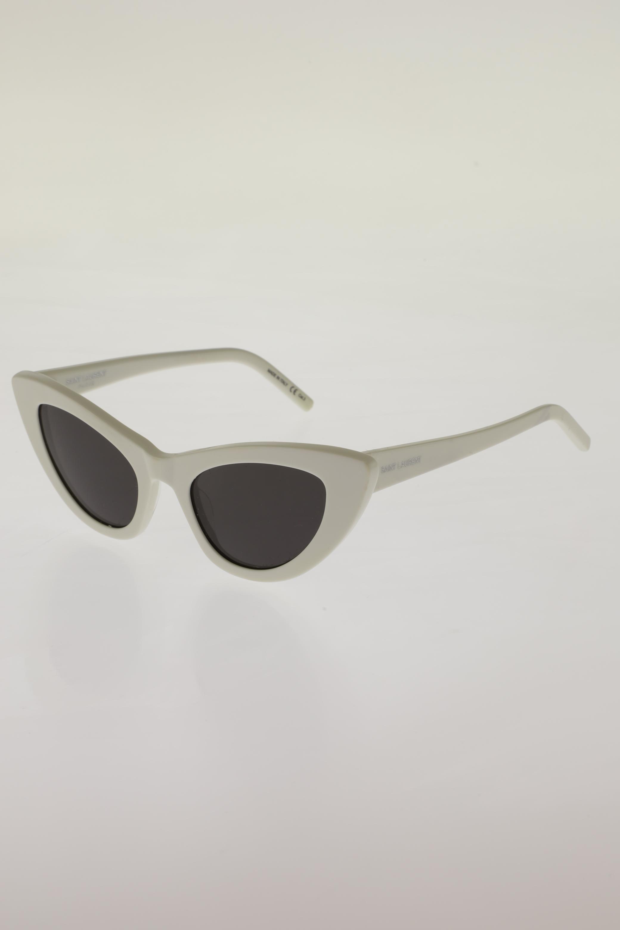 

Saint Laurent Paris Damen Sonnenbrille, weiß, Gr.