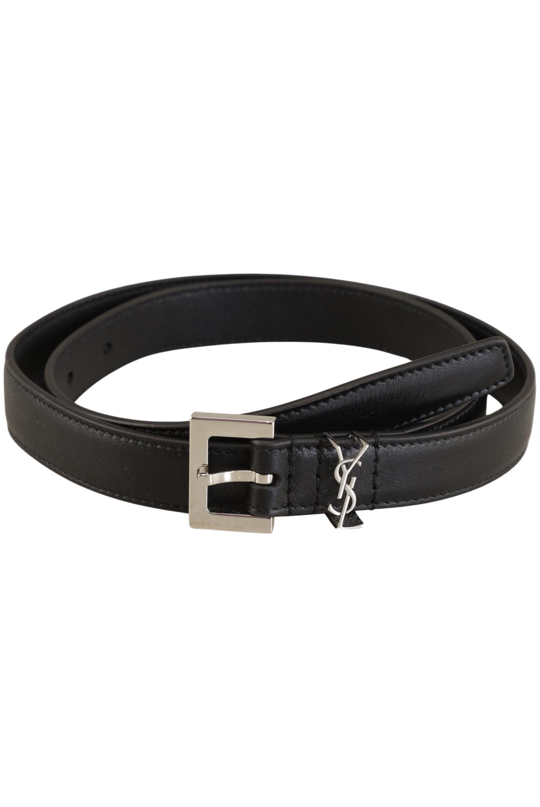 

Saint Laurent Paris Damen Gürtel, schwarz, Gr. 75