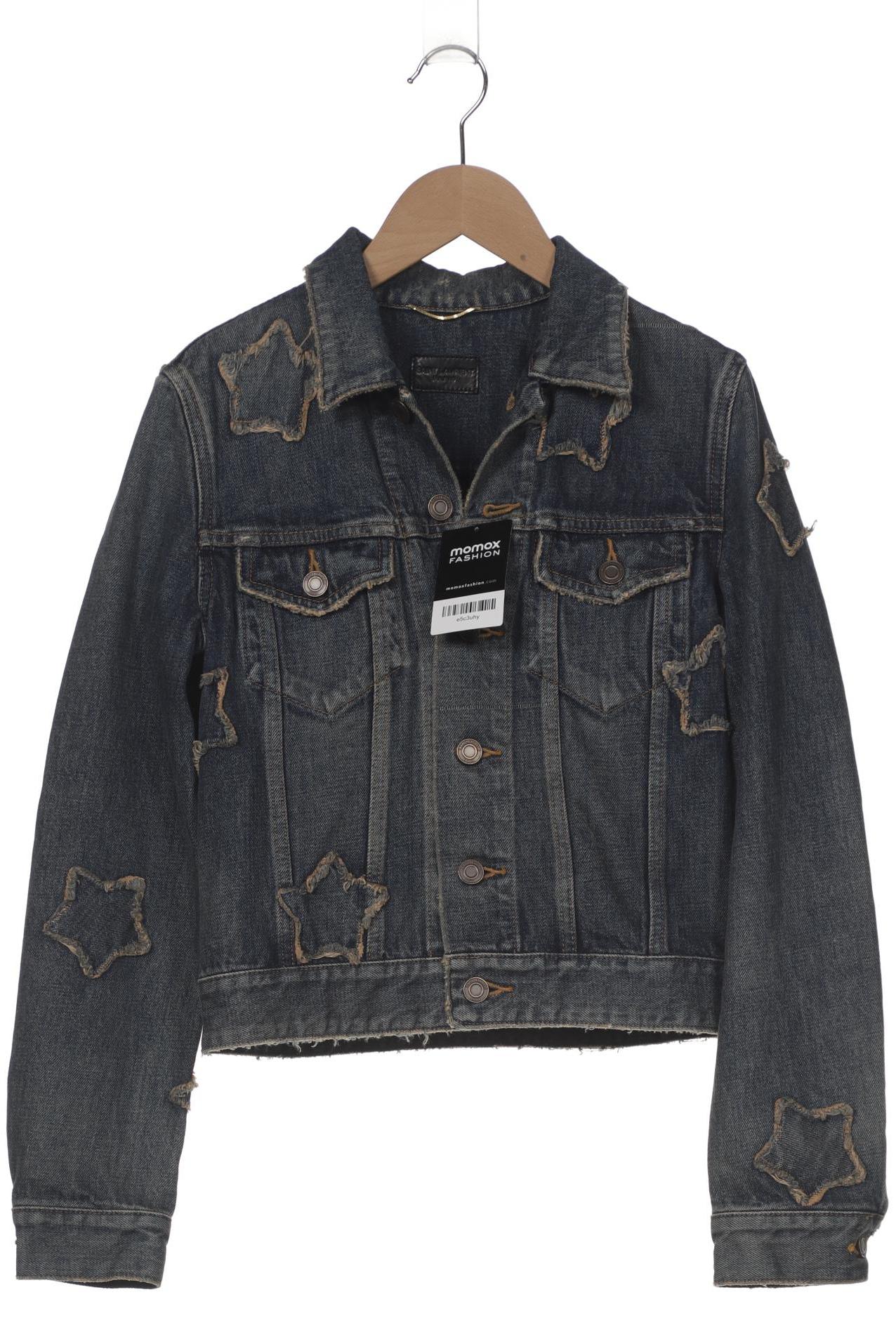 

Saint Laurent Paris Damen Jacke, blau, Gr. 38