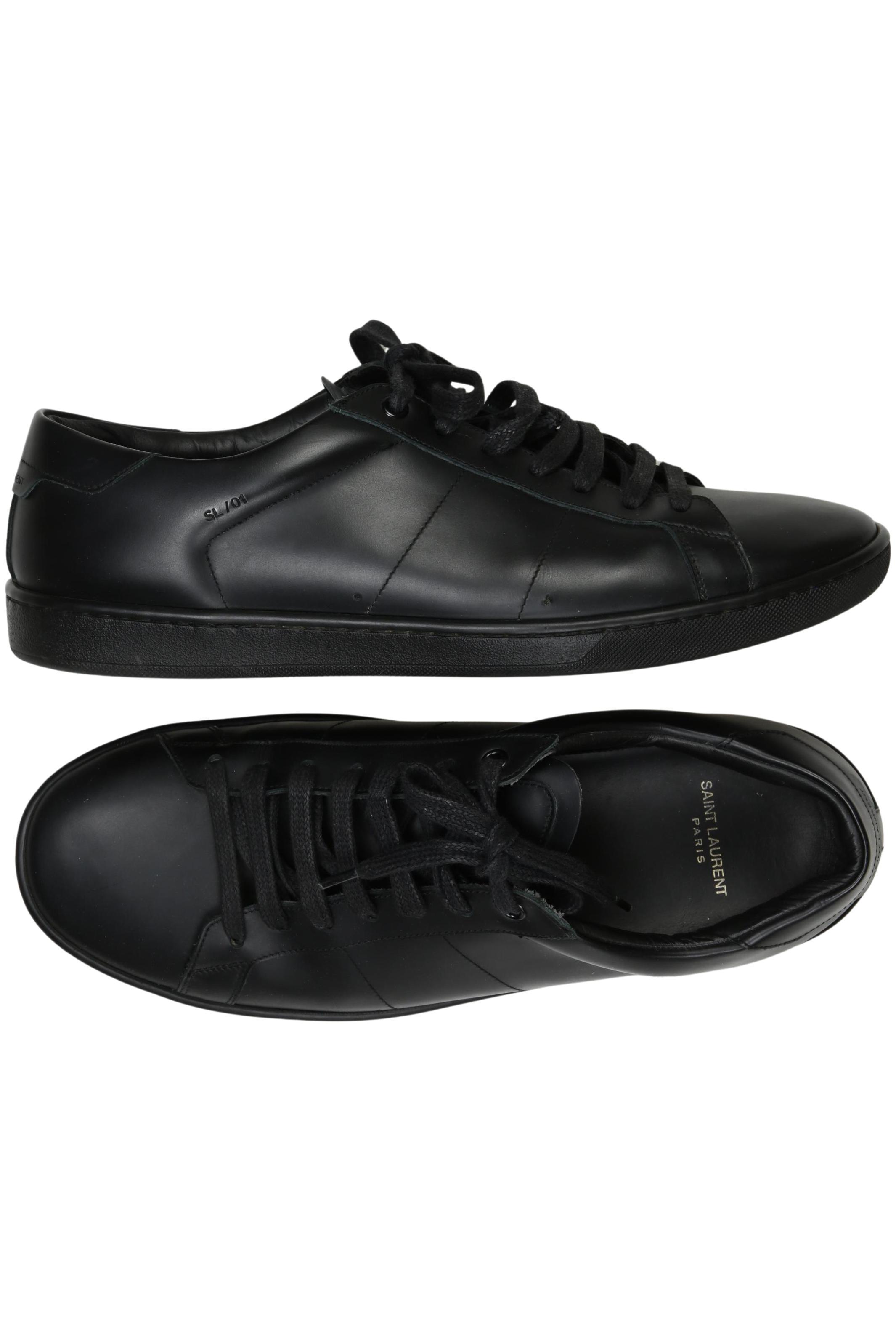 

Saint Laurent Paris Herren Halbschuh, schwarz, Gr. 42.5