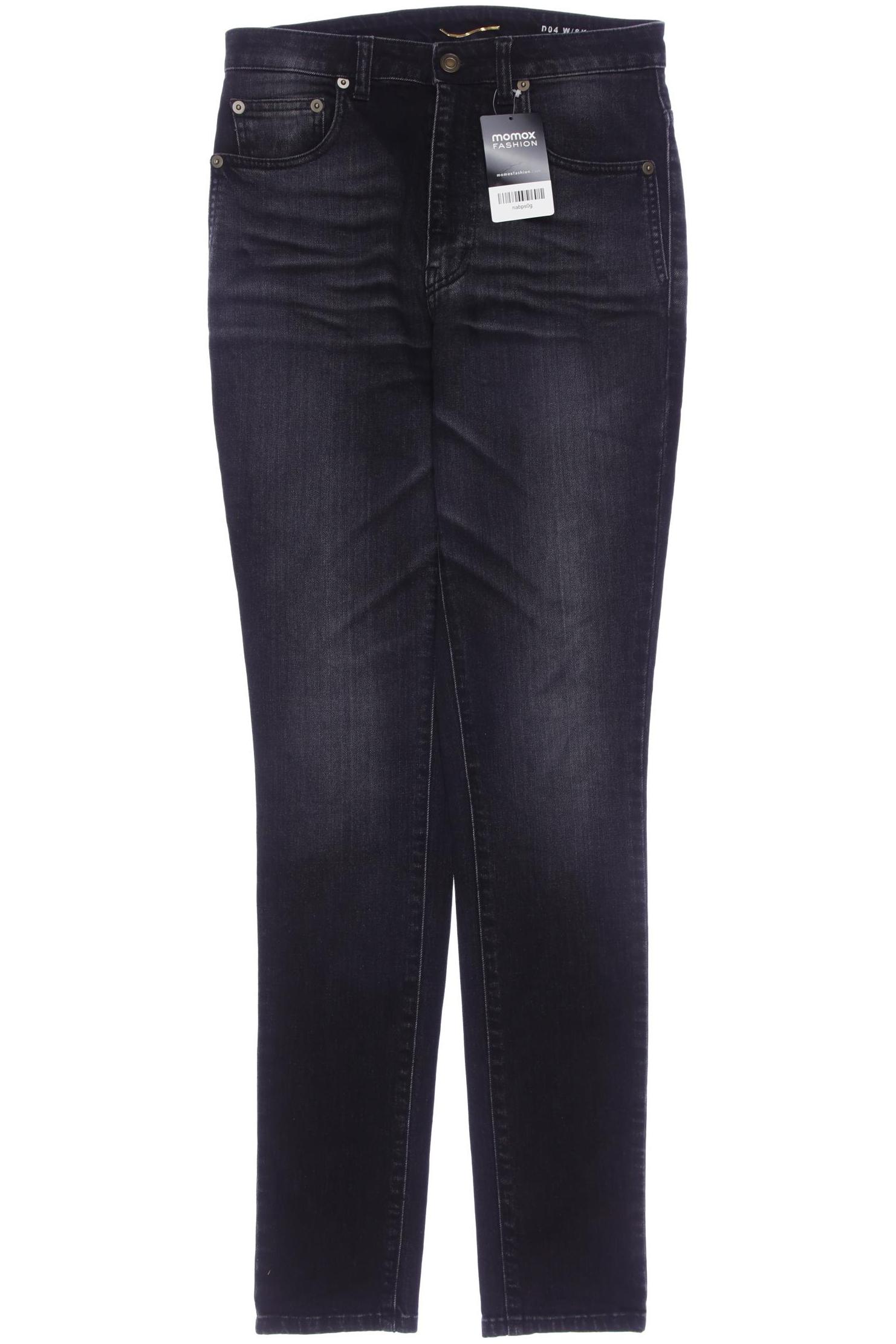 

Saint Laurent Paris Damen Jeans, schwarz, Gr. 27