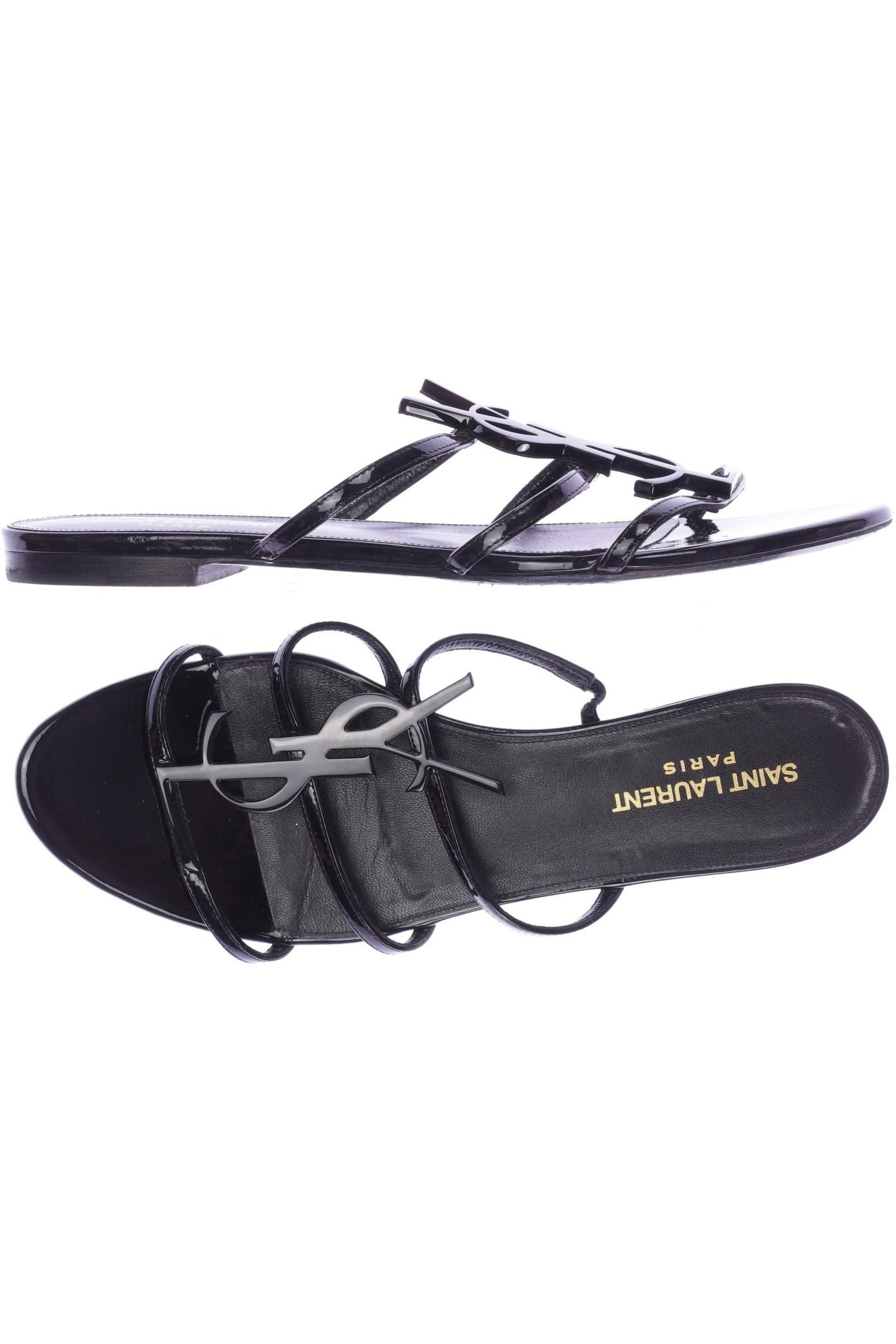 

Saint Laurent Paris Damen Sandale, schwarz, Gr. 39