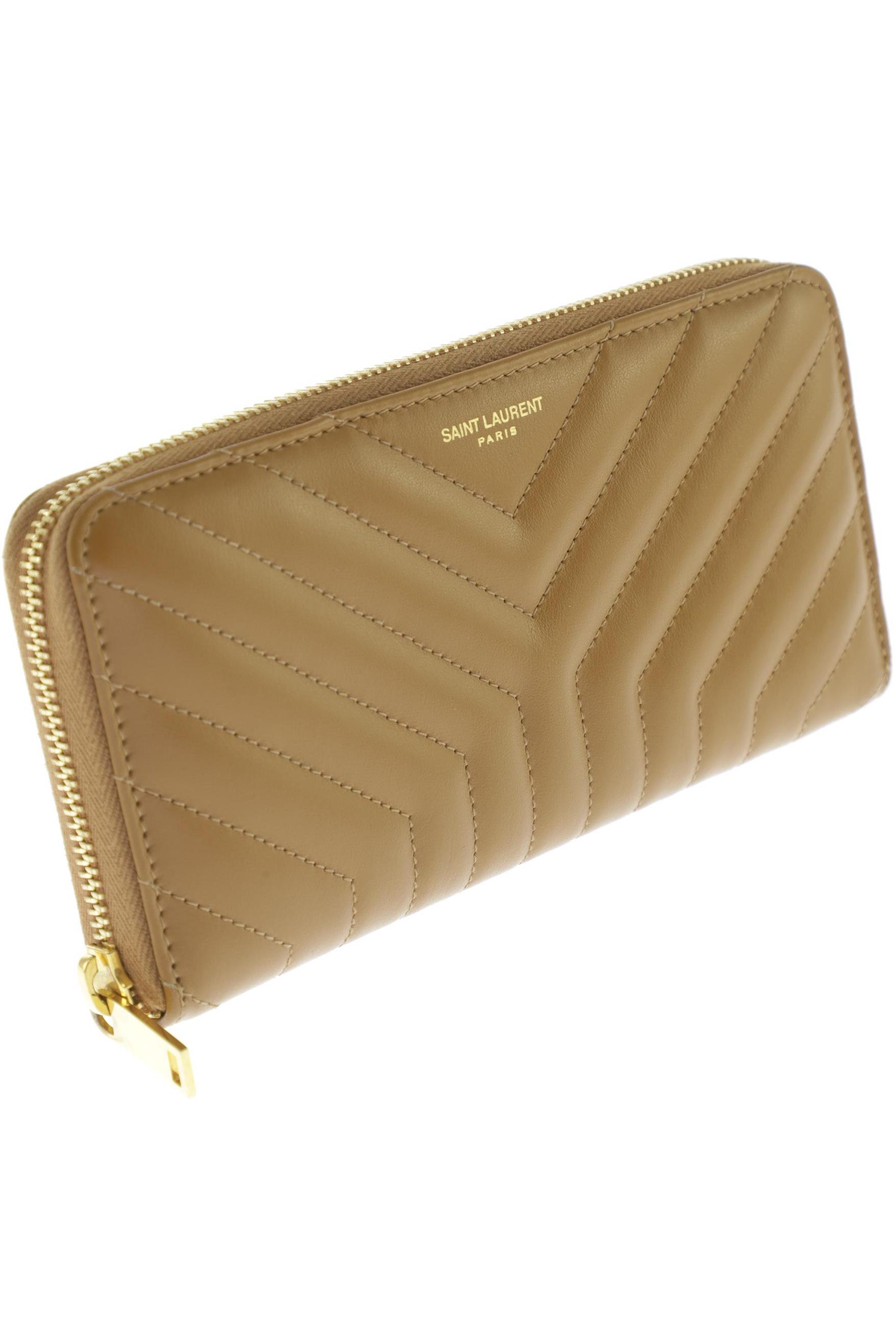 

Saint Laurent Paris Damen Portemonnaie, braun, Gr.