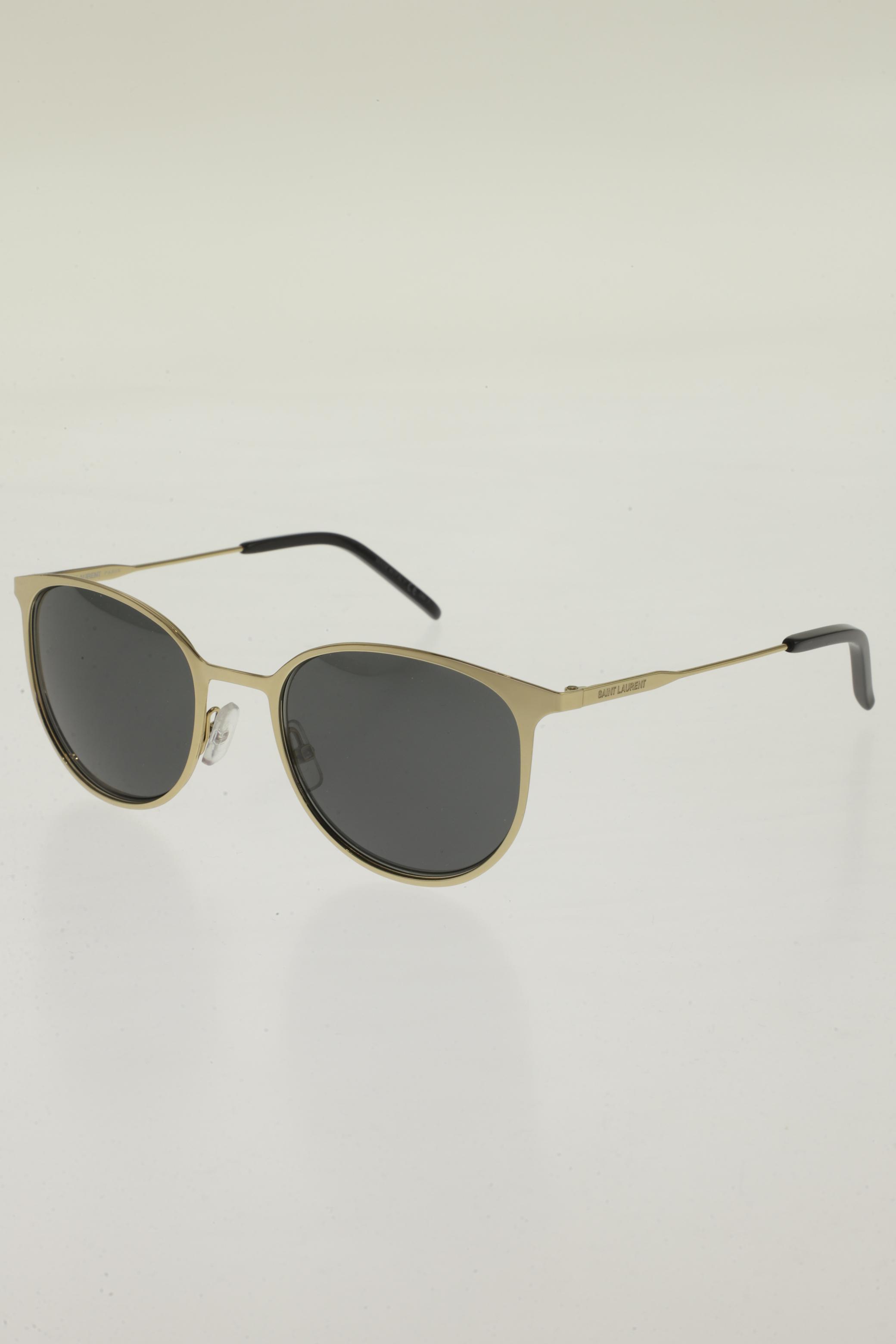 

Saint Laurent Paris Damen Sonnenbrille, gold, Gr.