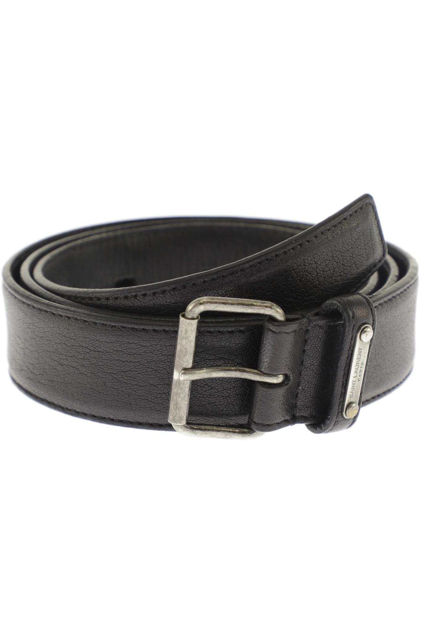 

Saint Laurent Paris Herren Gürtel, schwarz, Gr. 80