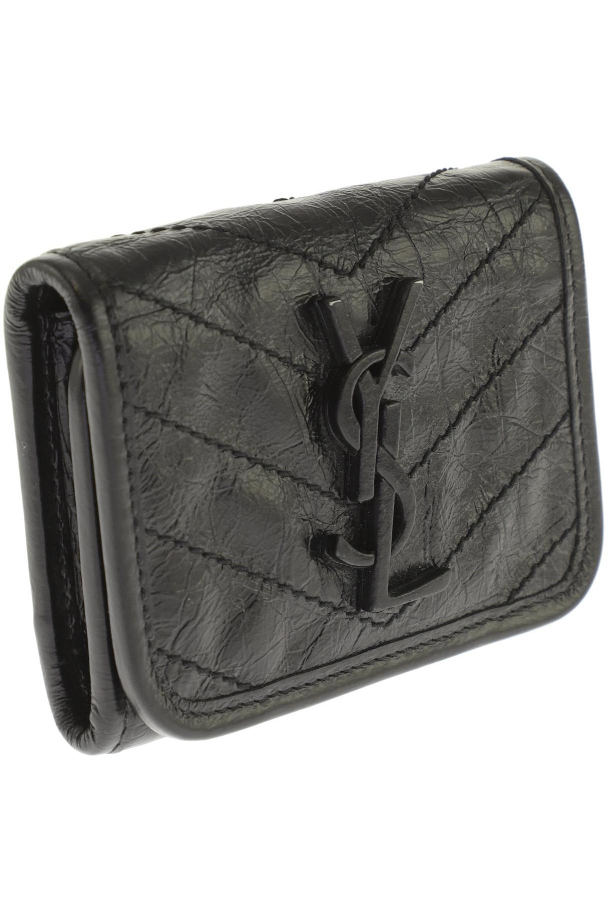 

Saint Laurent Paris Damen Portemonnaie, schwarz, Gr.