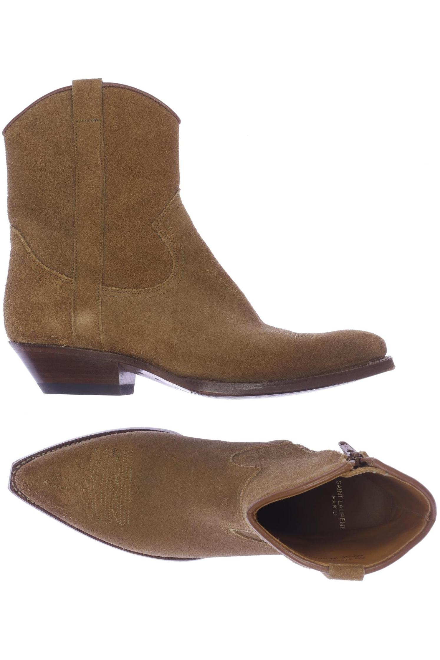 

Saint Laurent Paris Damen Stiefelette, braun, Gr. 38