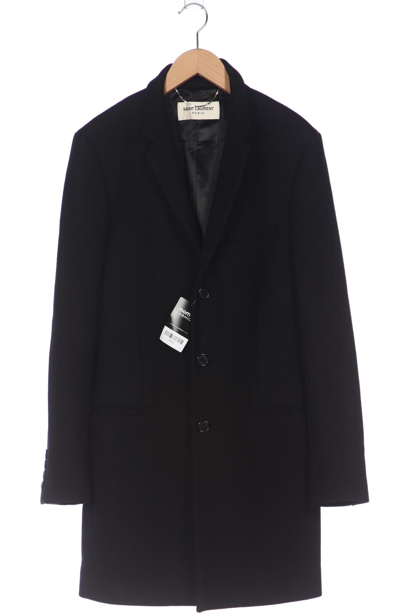 

Saint Laurent Paris Herren Mantel, schwarz, Gr. 46