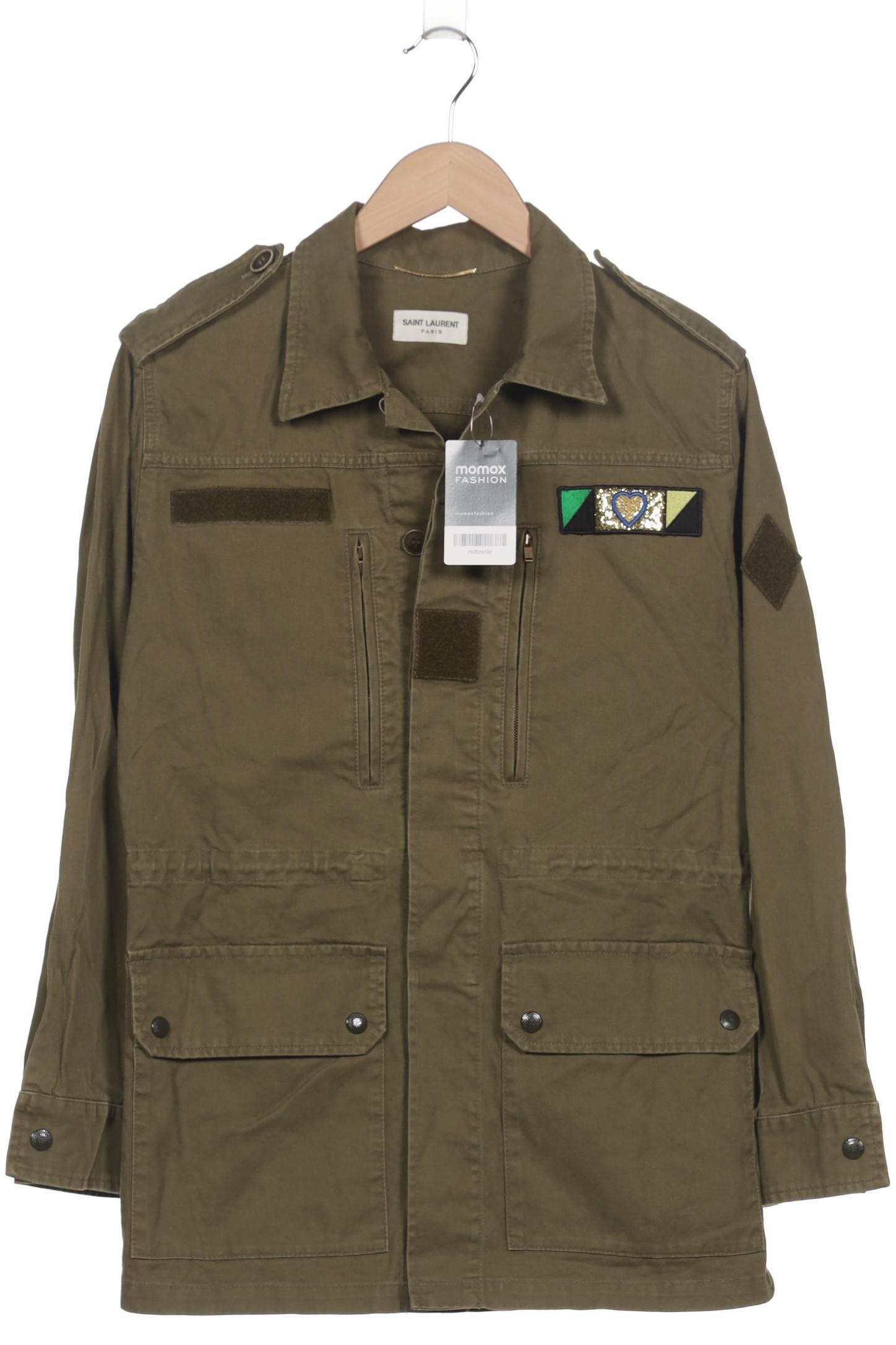 

Saint Laurent Paris Damen Jacke, grün, Gr. 36
