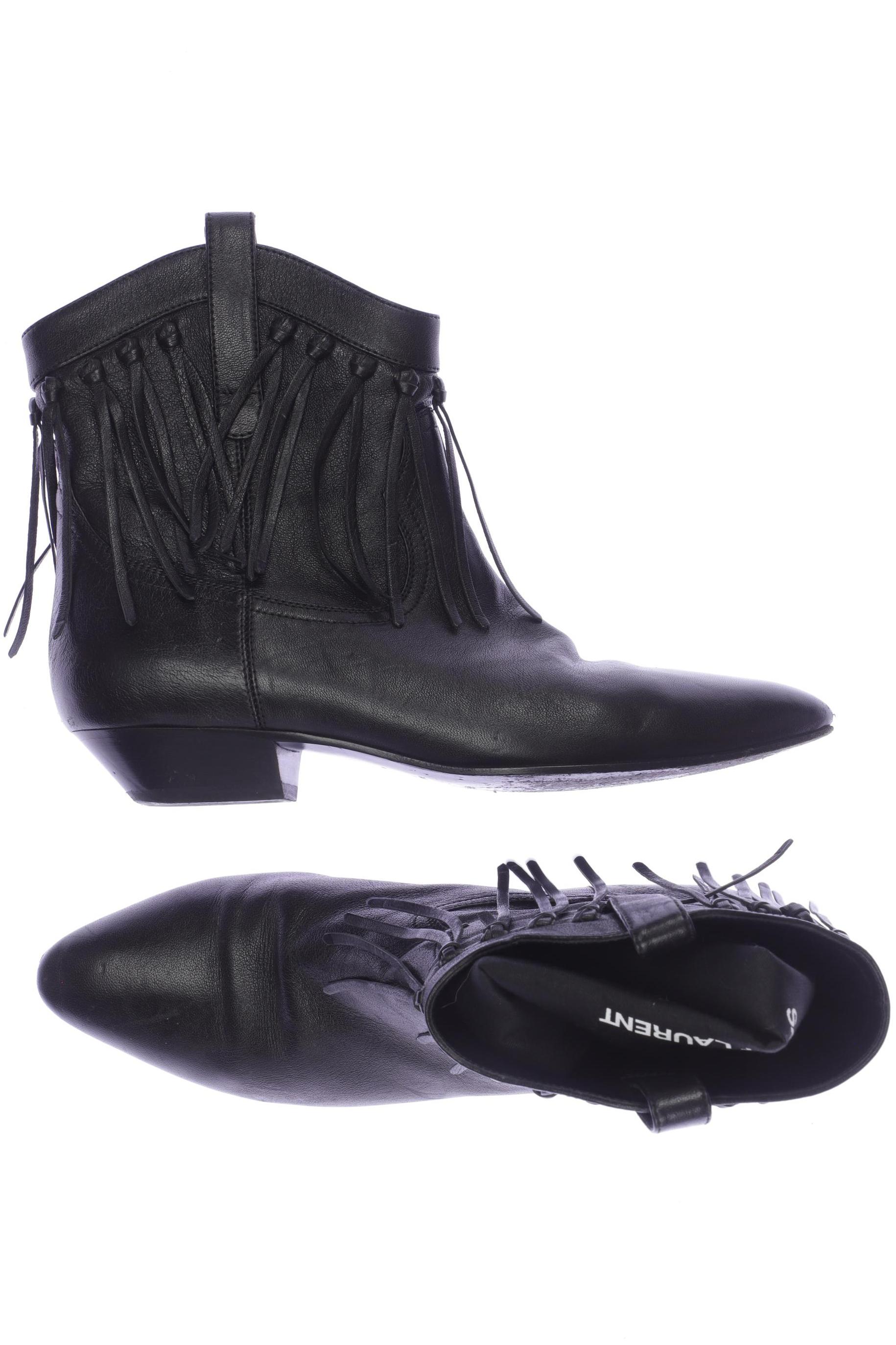 

Saint Laurent Paris Damen Stiefelette, schwarz, Gr. 39