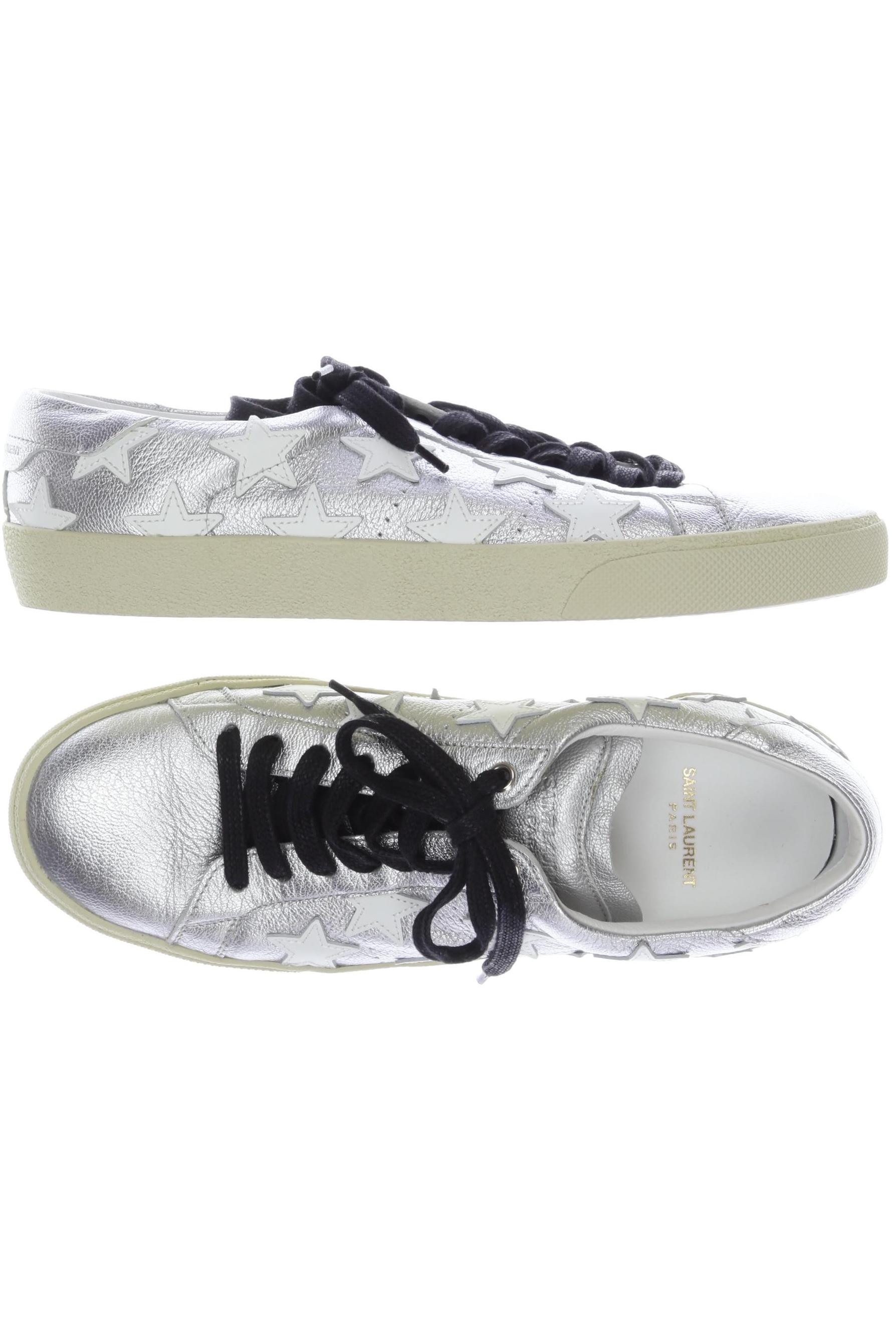 

Saint Laurent Paris Damen Sneakers, silber, Gr. 40