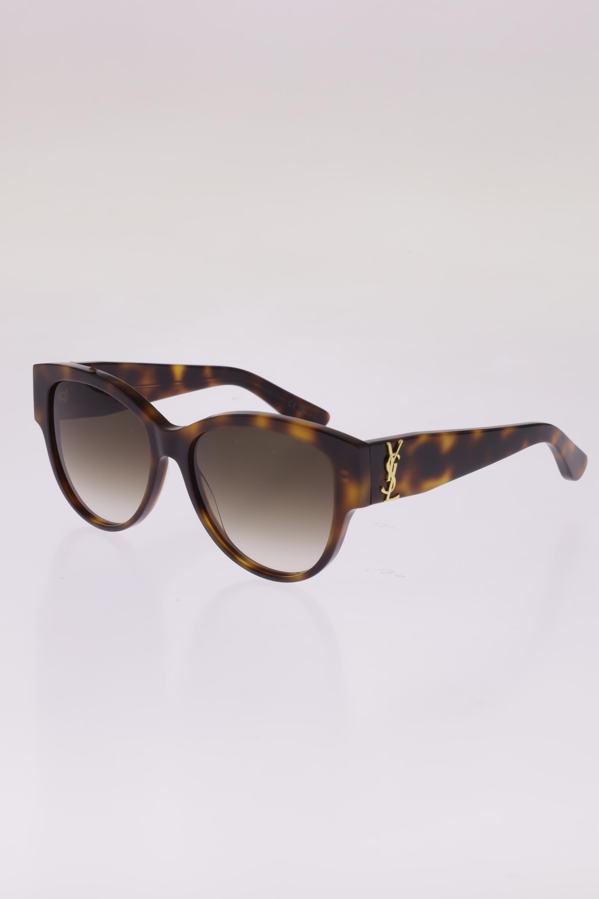 

Saint Laurent Paris Damen Sonnenbrille, braun, Gr.