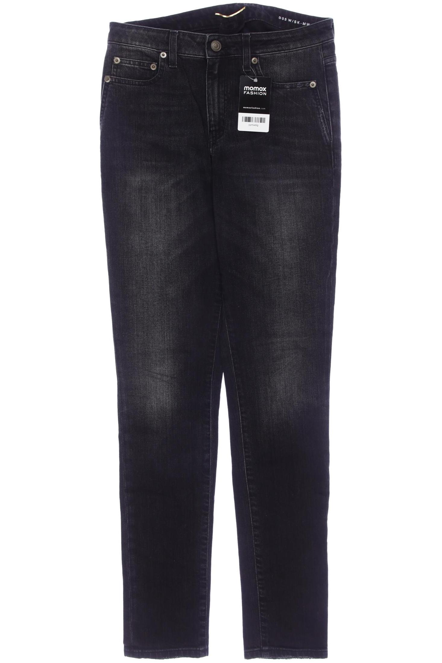 

Saint Laurent Paris Damen Jeans, schwarz, Gr. 27