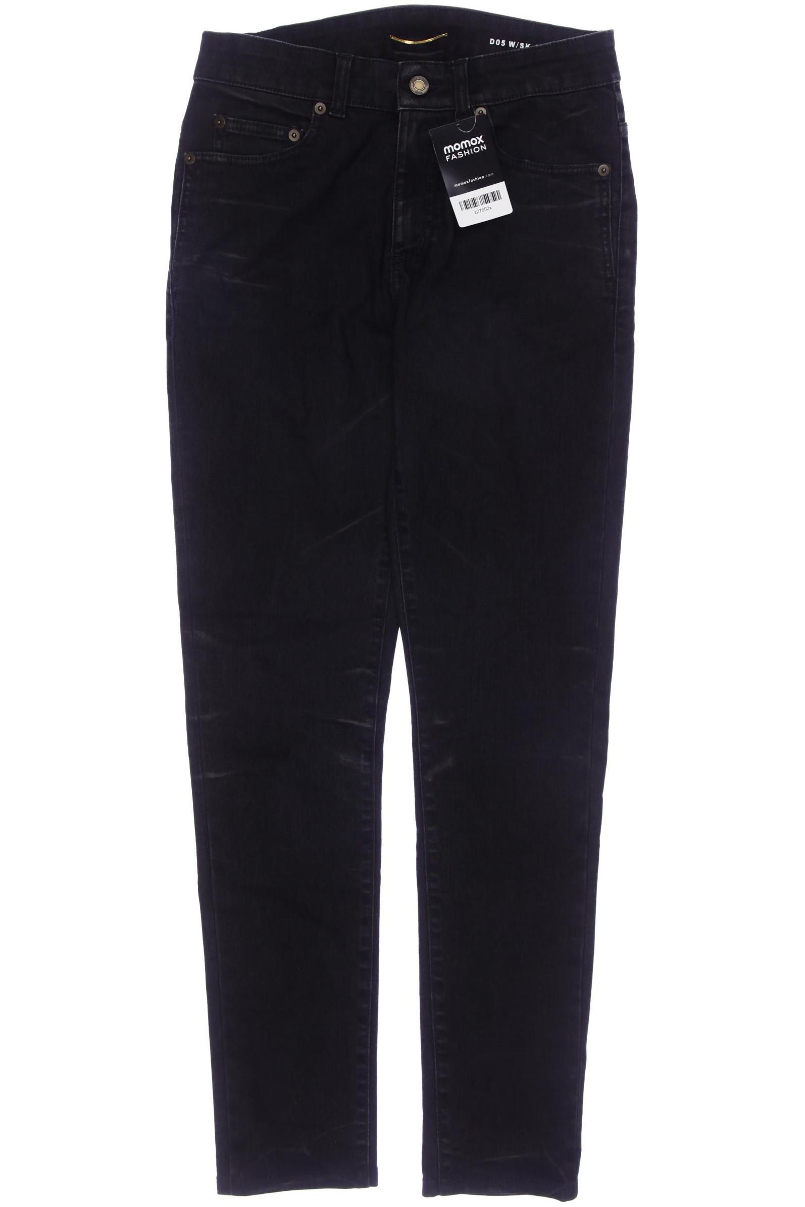 

Saint Laurent Paris Damen Jeans, schwarz, Gr. 28