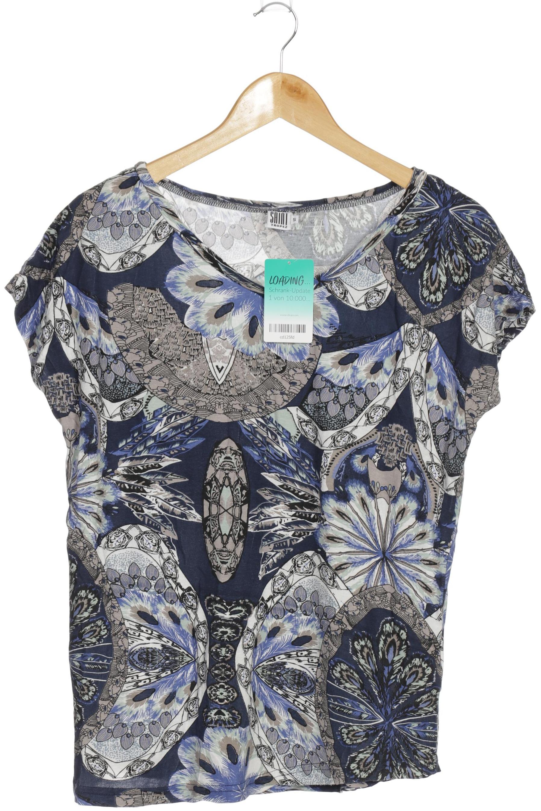 

Saint Tropez Damen T-Shirt, blau, Gr. 36