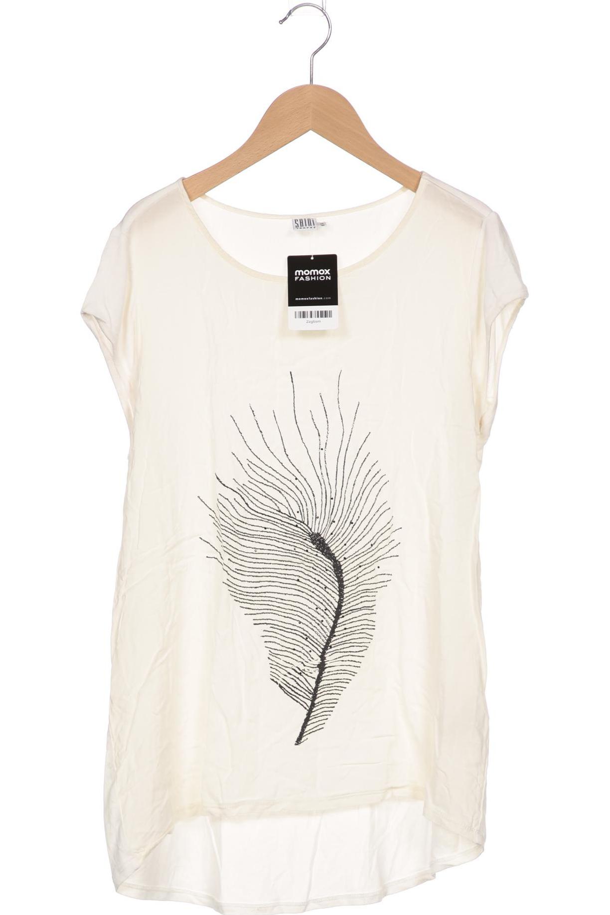

SAINT TROPEZ Damen T-Shirt, cremeweiß