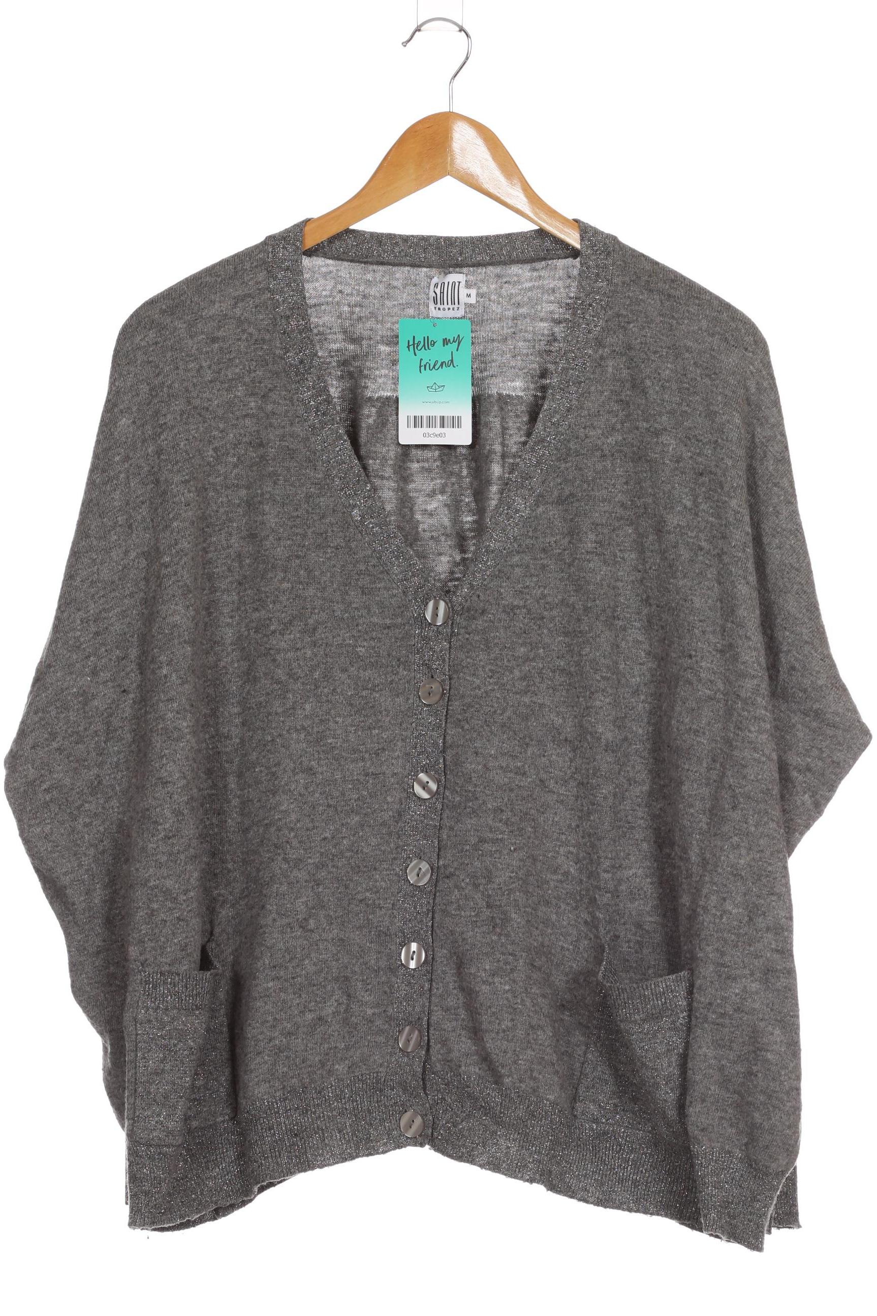 

Saint Tropez Damen Strickjacke, grau, Gr. 38