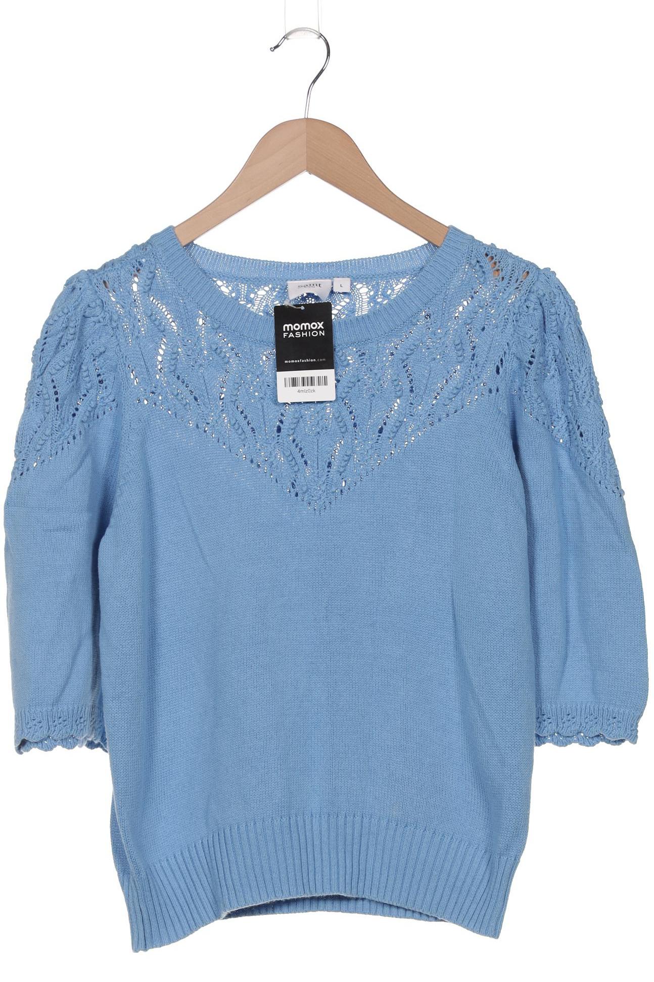 

Saint Tropez Damen Pullover, blau, Gr. 42