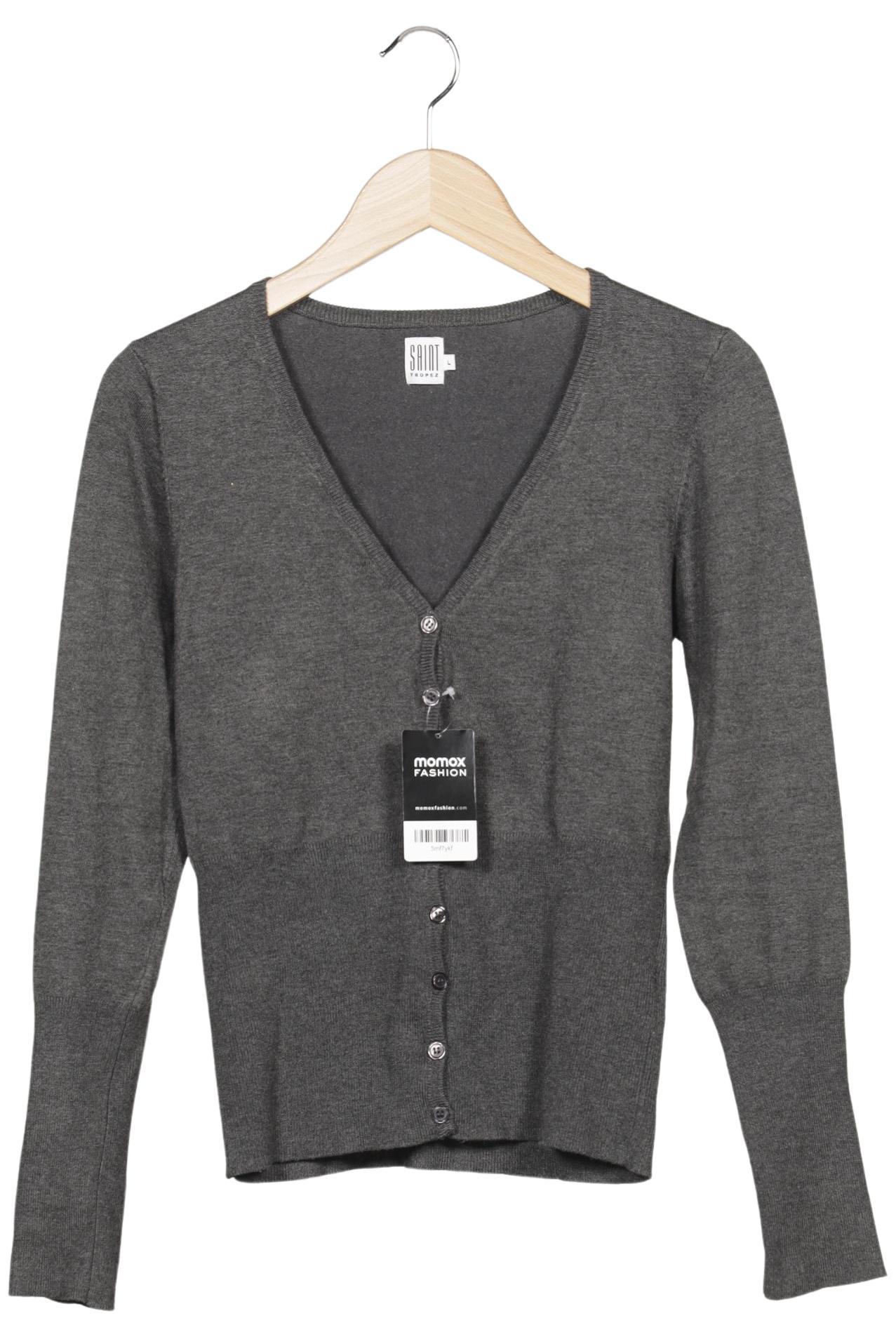 

Saint Tropez Damen Strickjacke, grau, Gr. 42