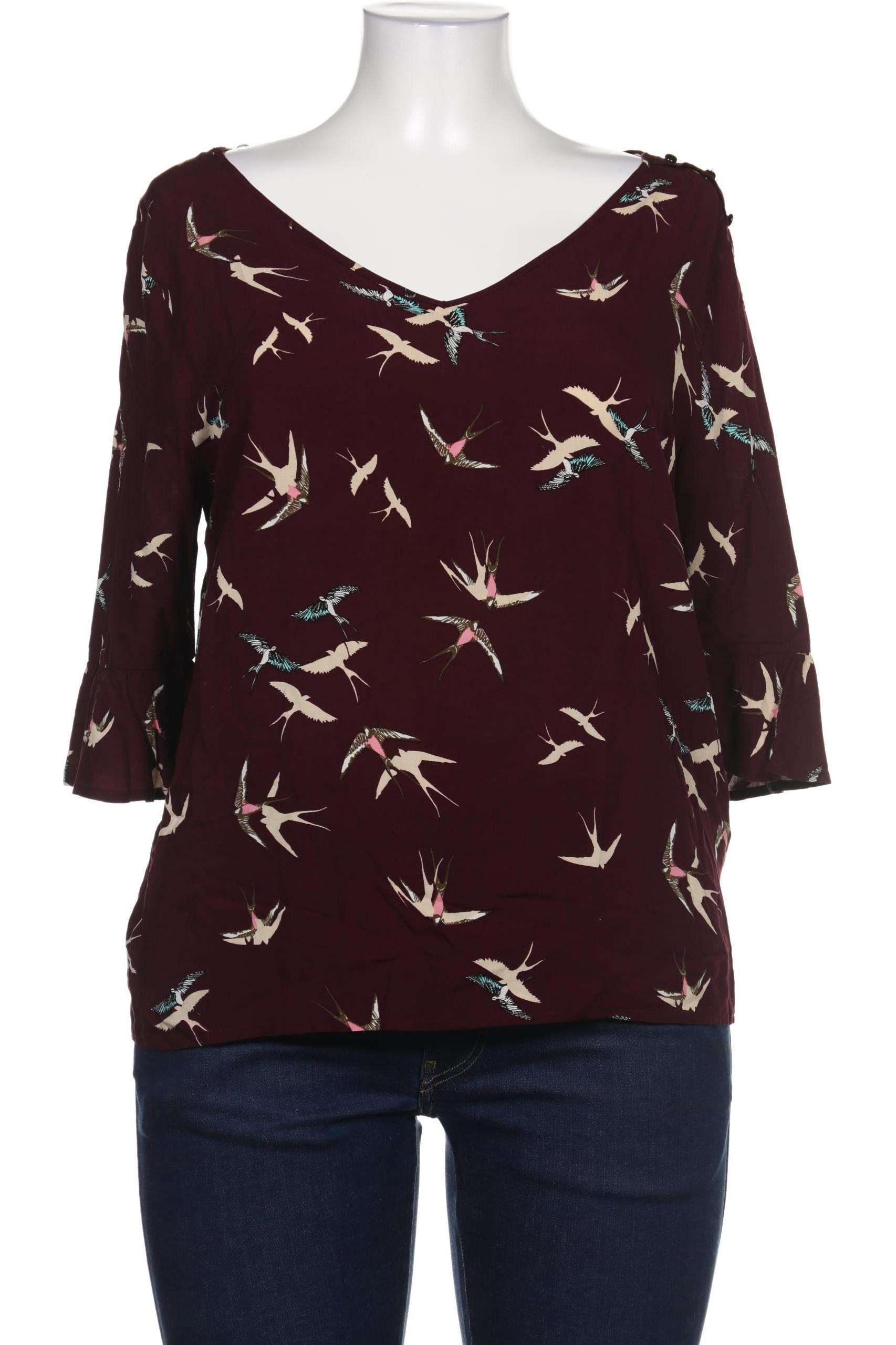 

Saint Tropez Damen Bluse, bordeaux, Gr. 42
