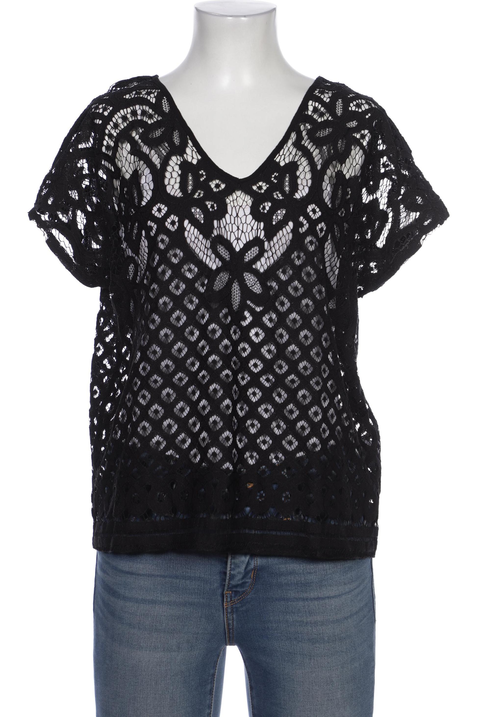 

SAINT TROPEZ Damen Bluse, schwarz