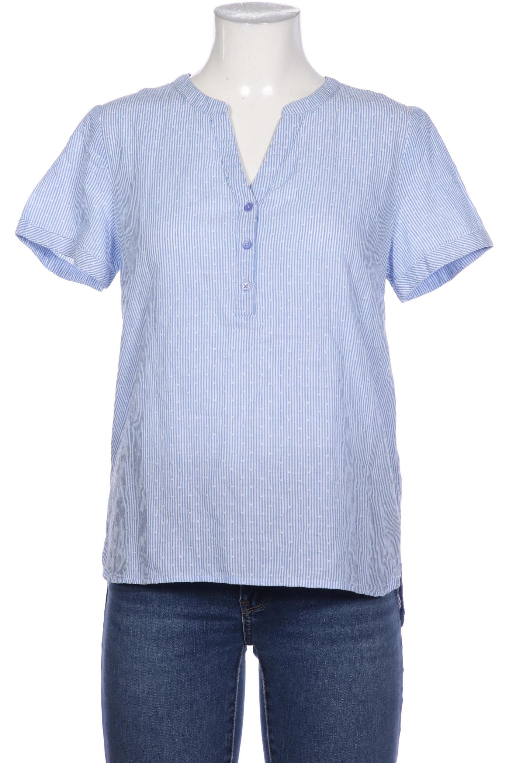 

SAINT TROPEZ Damen Bluse, blau