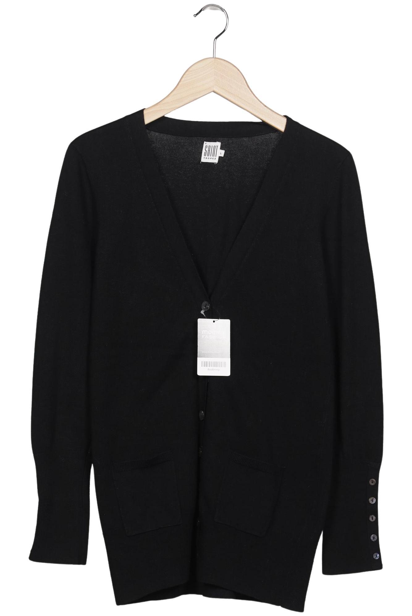 

Saint Tropez Damen Strickjacke, schwarz, Gr. 42