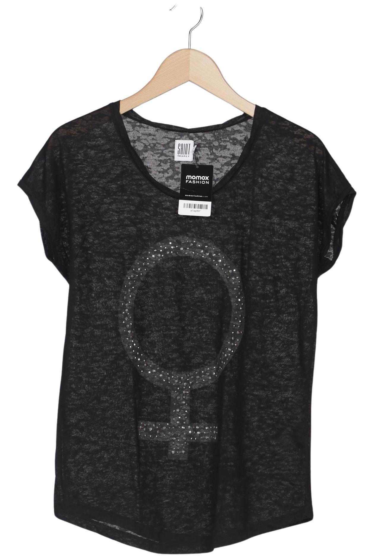 

Saint Tropez Damen T-Shirt, schwarz, Gr. 38