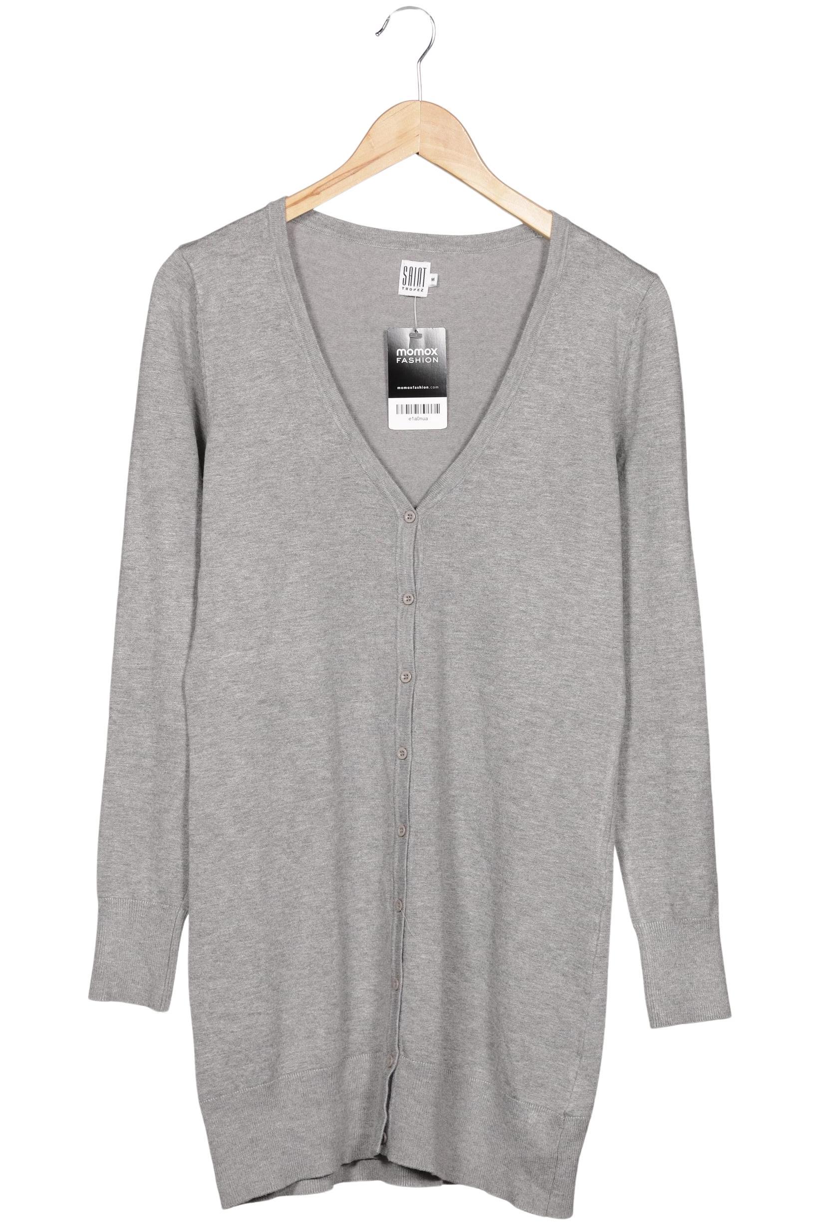 

Saint Tropez Damen Strickjacke, grau, Gr. 38