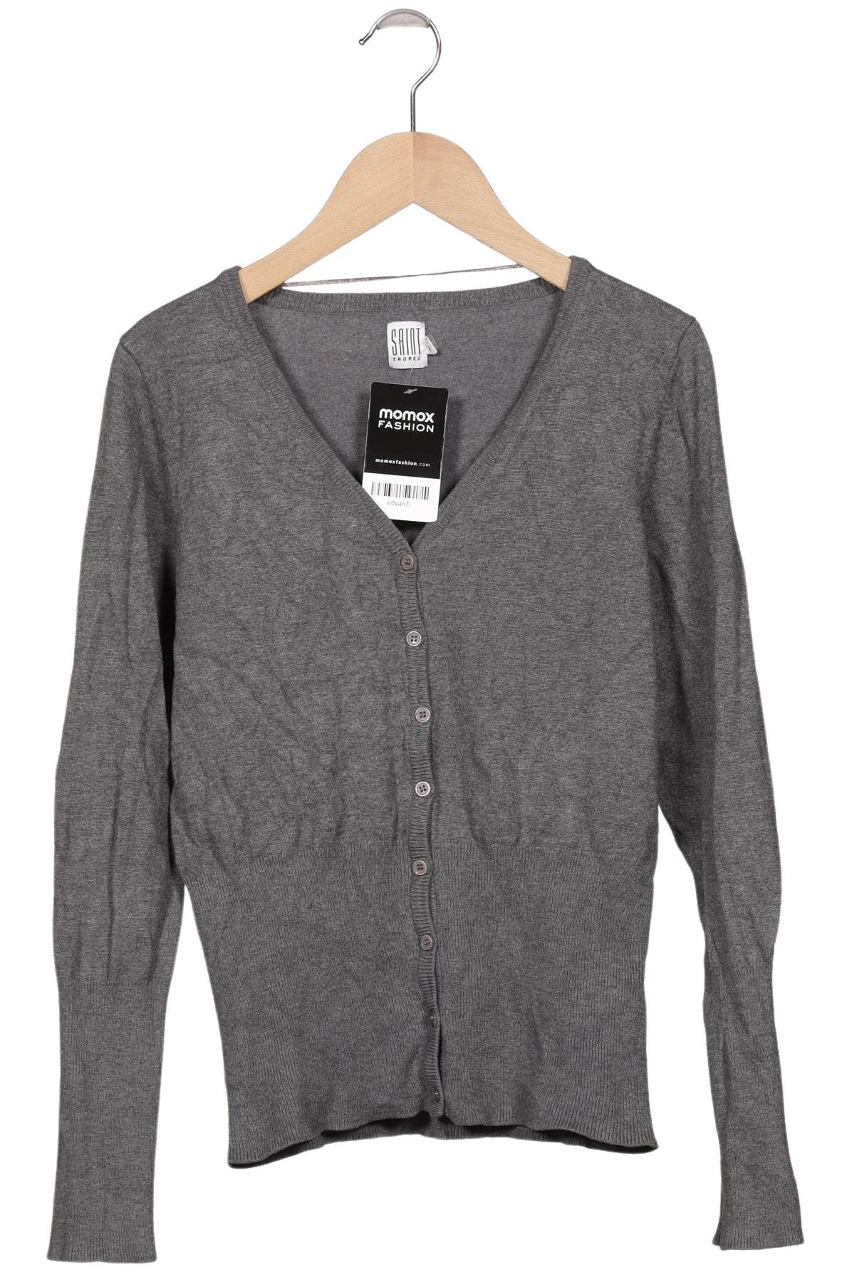 

Saint Tropez Damen Strickjacke, grau, Gr. 36