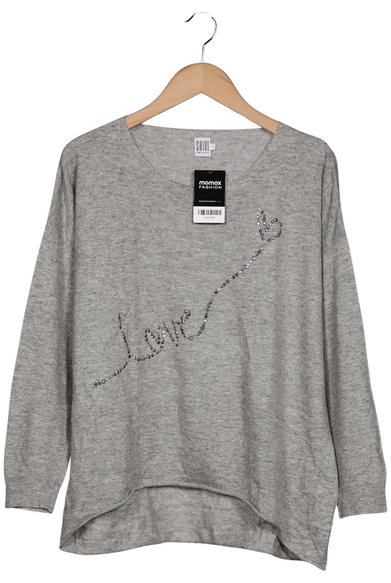 

Saint Tropez Damen Pullover, grau, Gr. 42